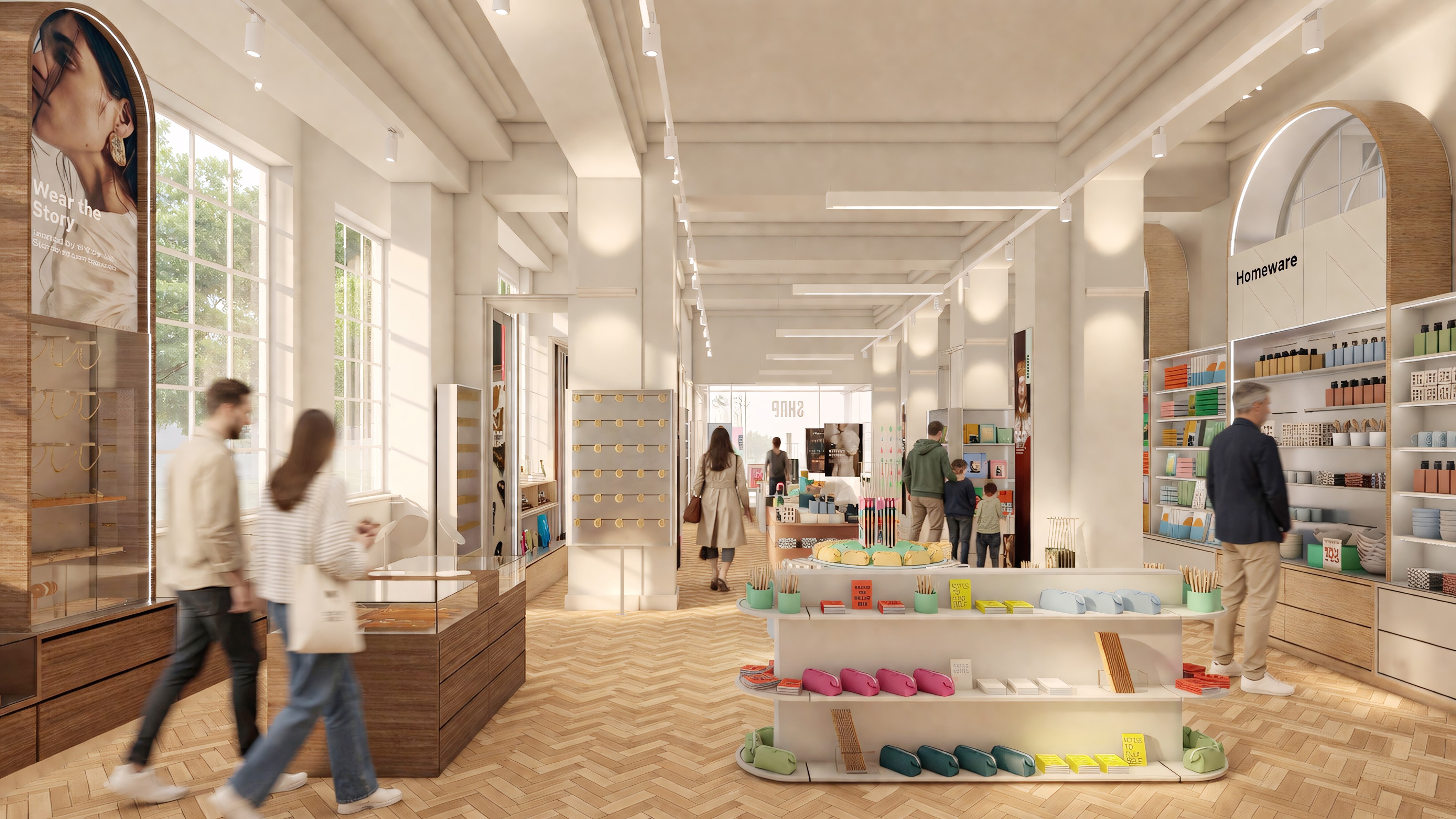 Ulster Museum Shop Concept Visual