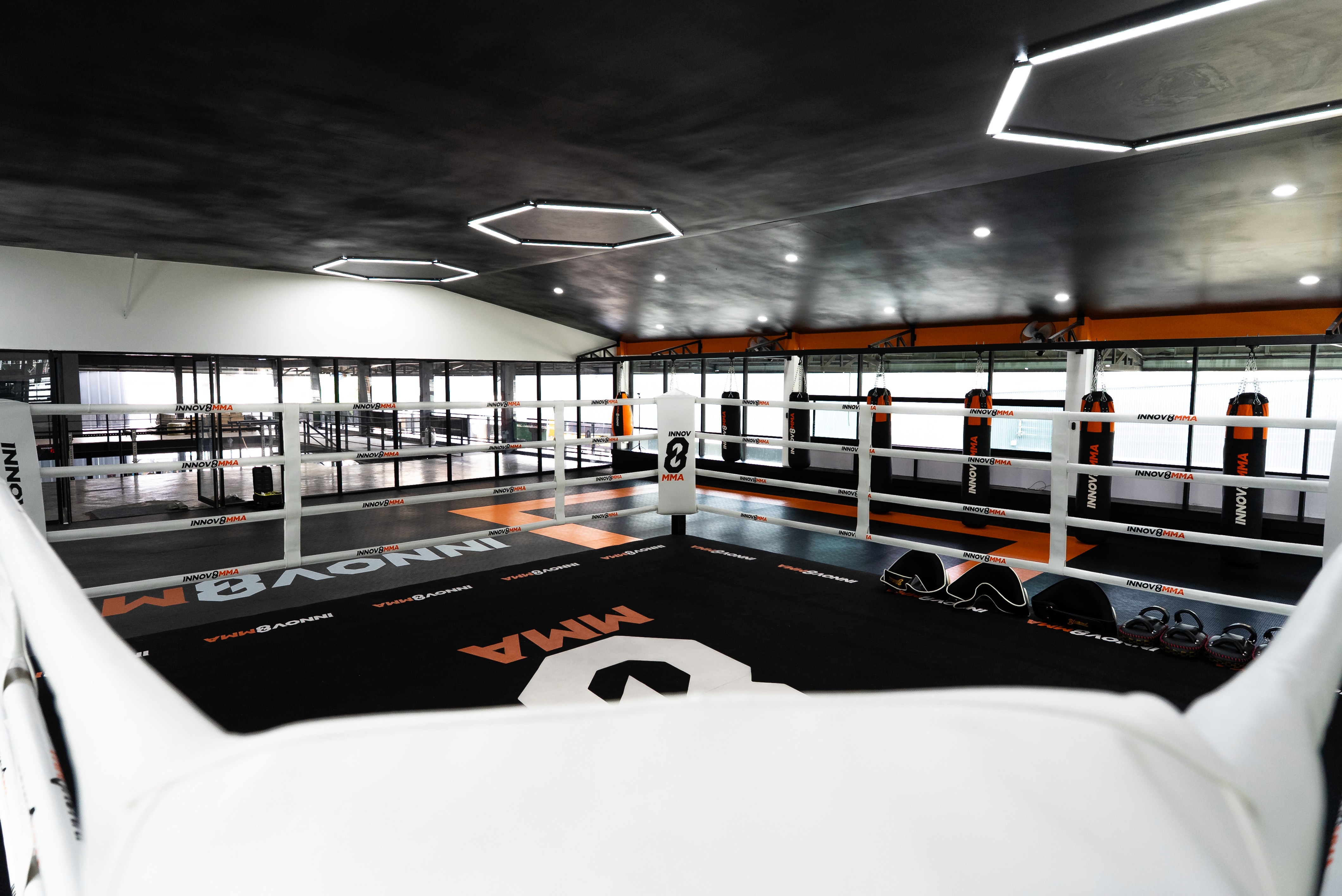 inside INNOV8 MMA gym