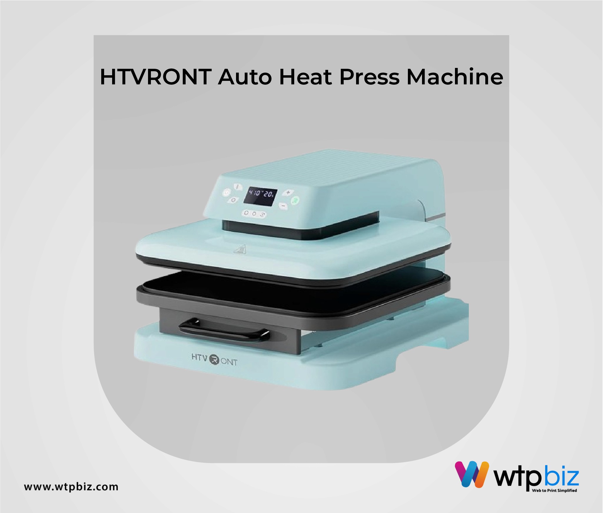 HTVRONT Auto Heat Press Machine