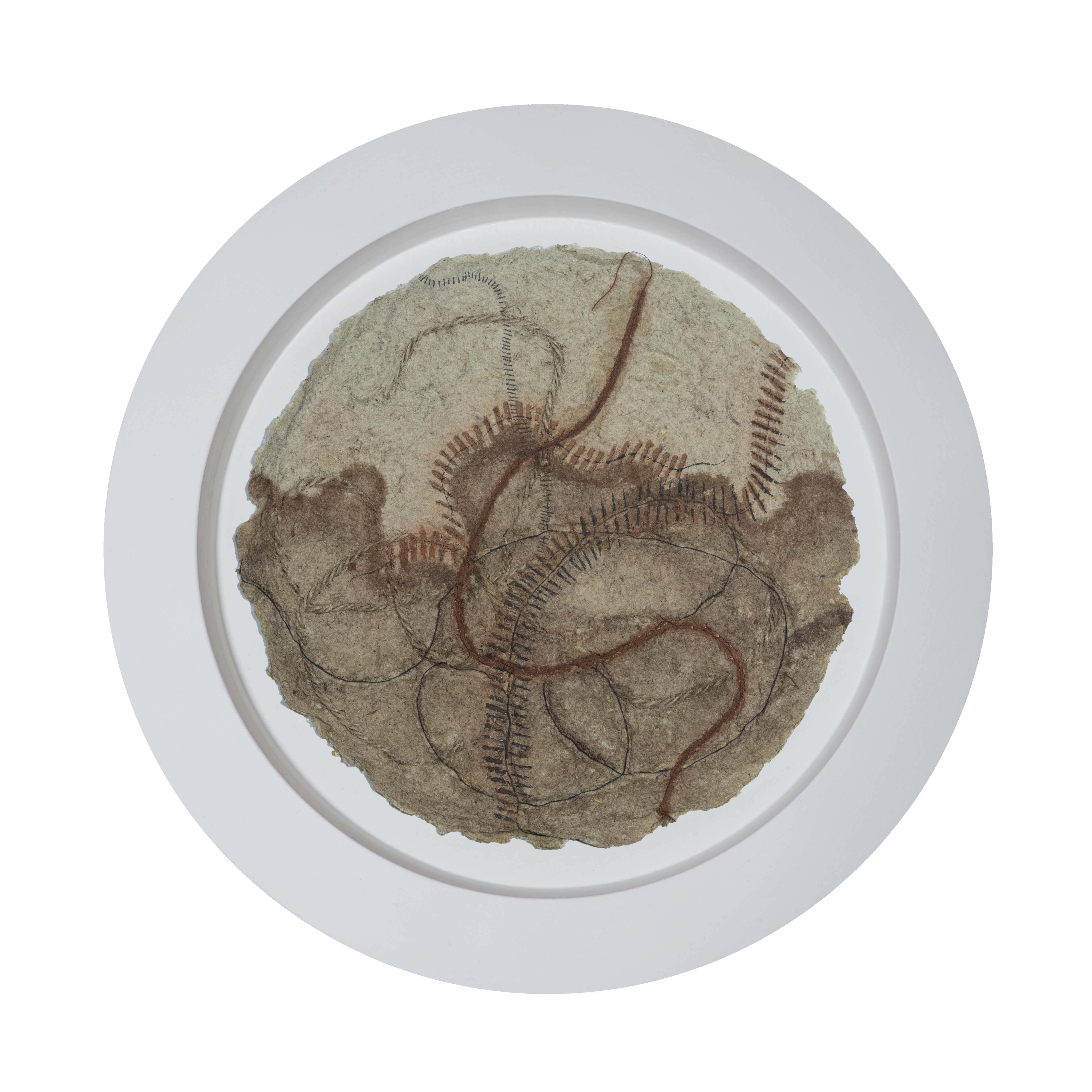 herd of sheep on road painting