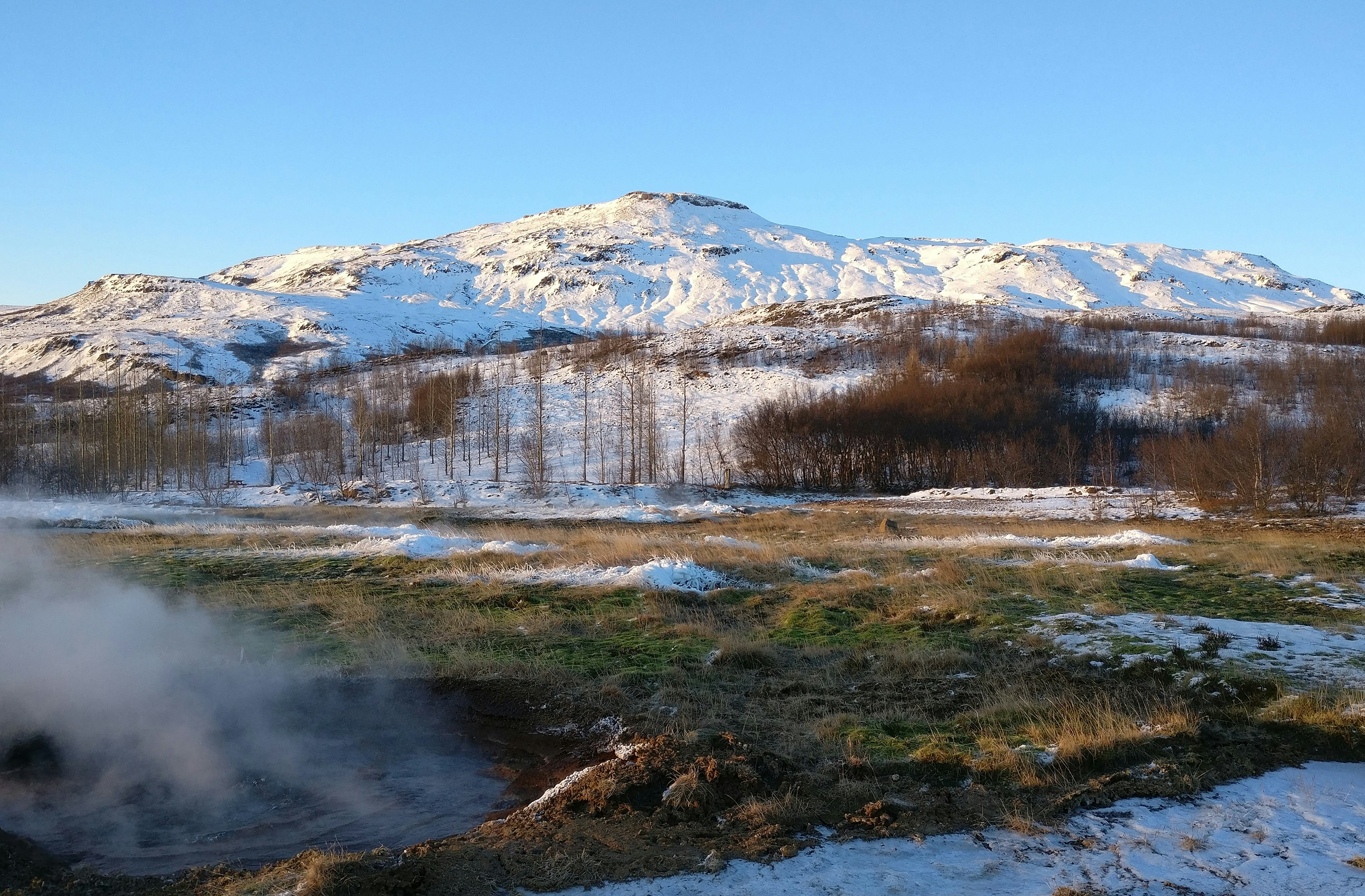 Geysir Area in Iceland 