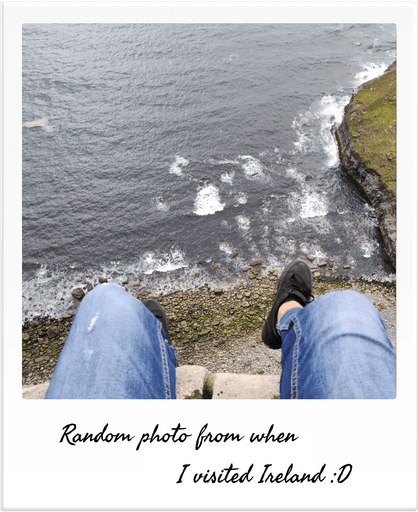 Luca Da Corte at Cliffs of Moher, Ireland