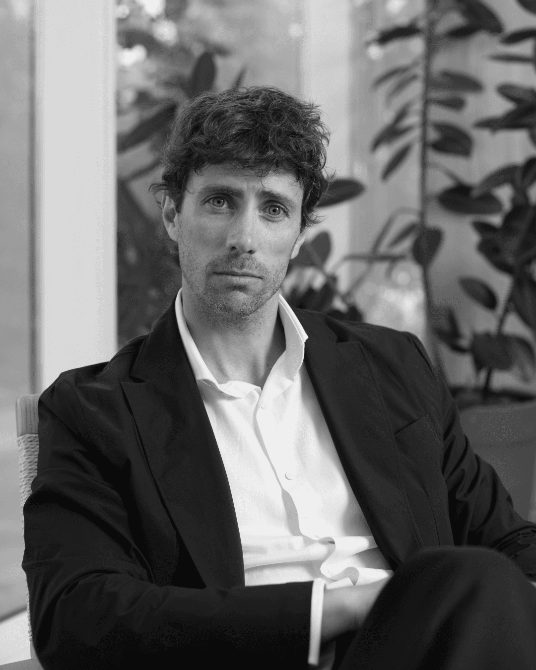 Young woman smiling at someone