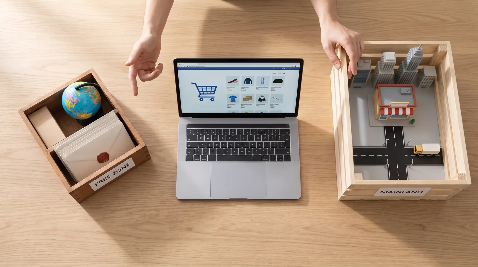 Should You Use a Free Zone or a Mainland Company for E-Commerce