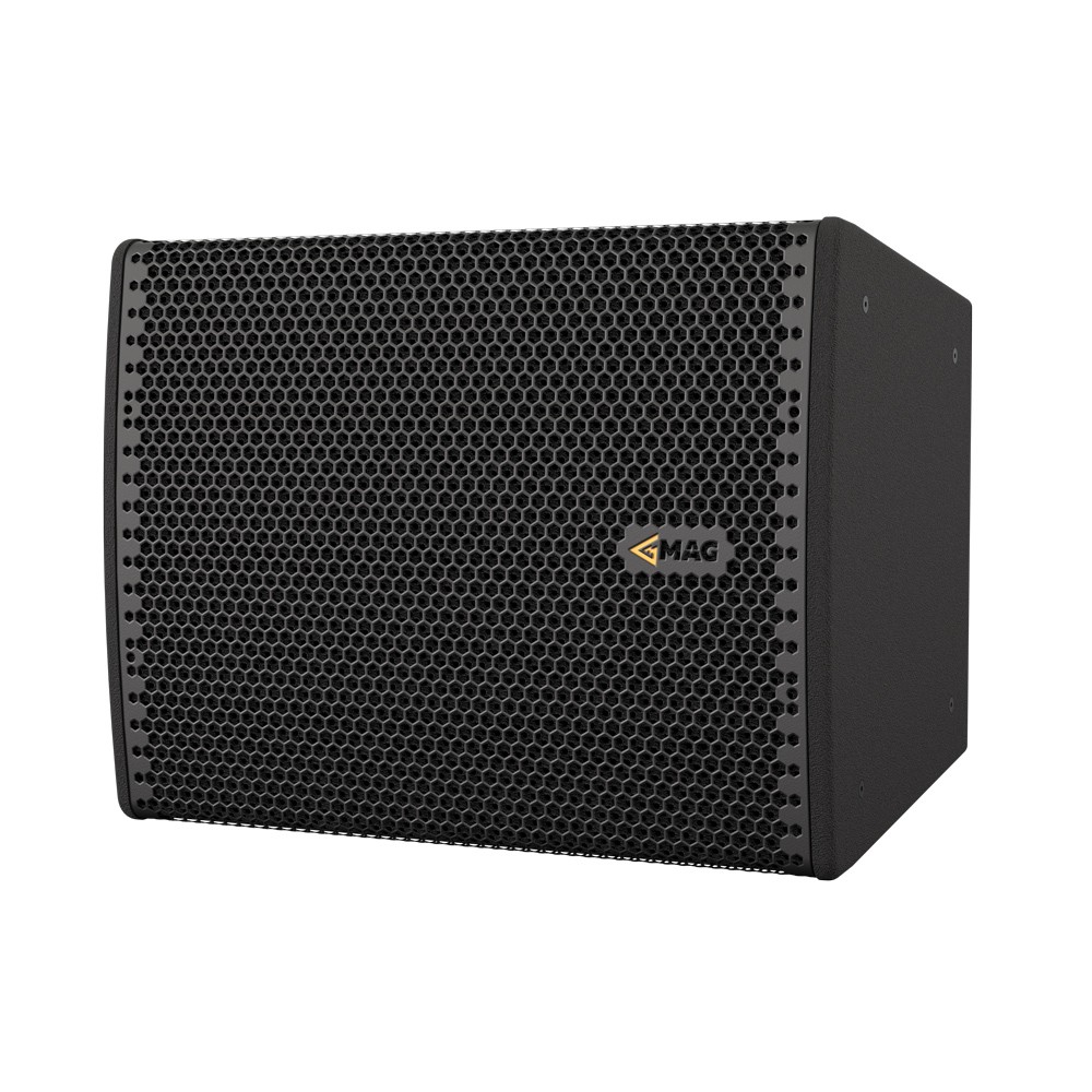 Black MAG speaker with honeycomb grill