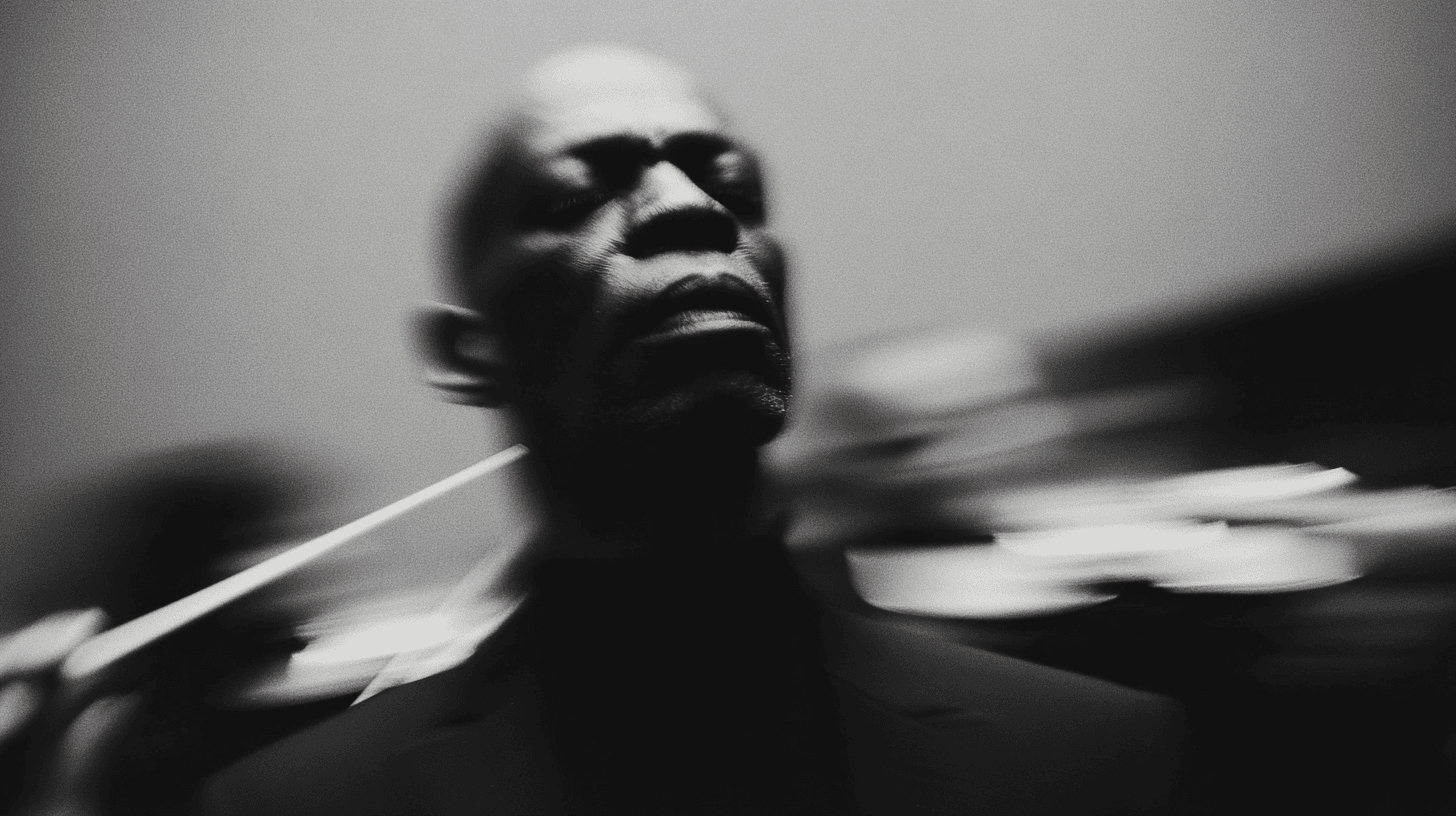 Volumetric lighting beams in deep teal darkness, Subject isolation in void, Dramatic shadow sculpting, Visual Silence Protocol, Engineered by Aventi