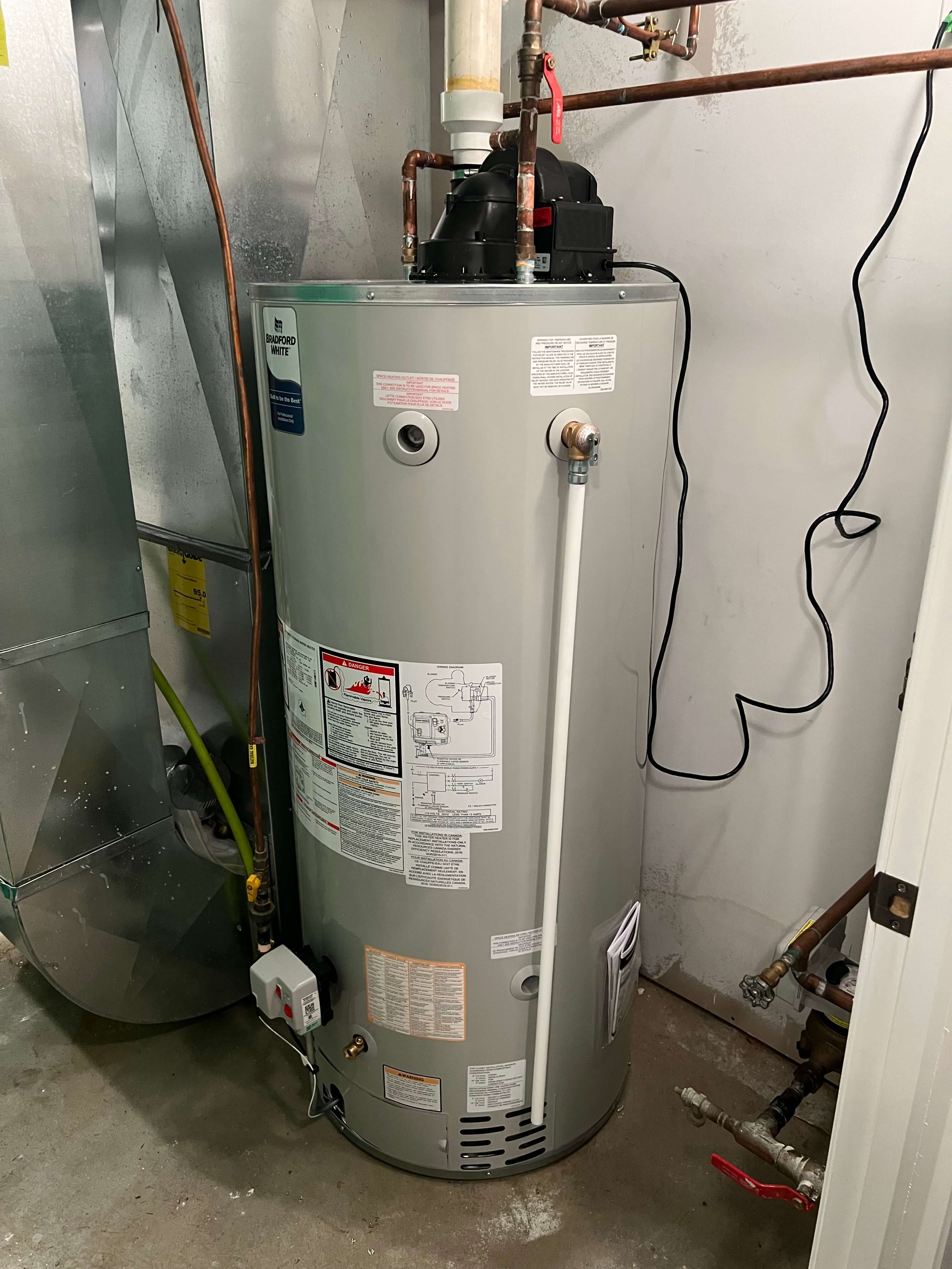Boiler installed in a Etobicoke home