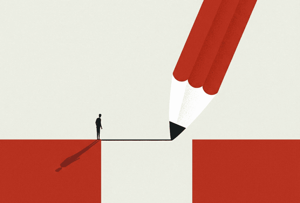 Creative social media visuals featuring bold colors and modern character illustrations, representing engaging online content design.