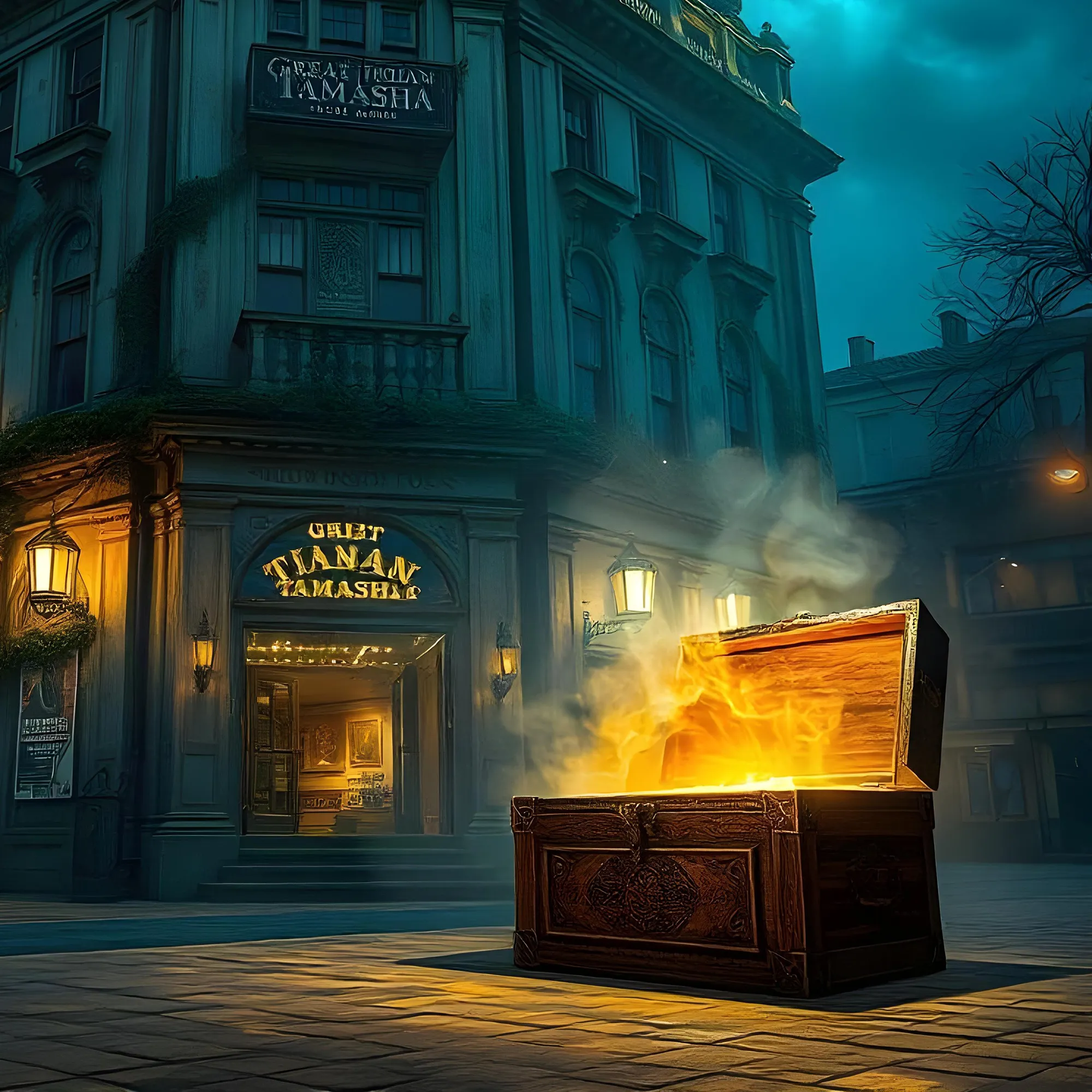 Magic Show – A Treasure Hunt escape room poster from The Hidden Hour, a magical mystery room experience in Delhi