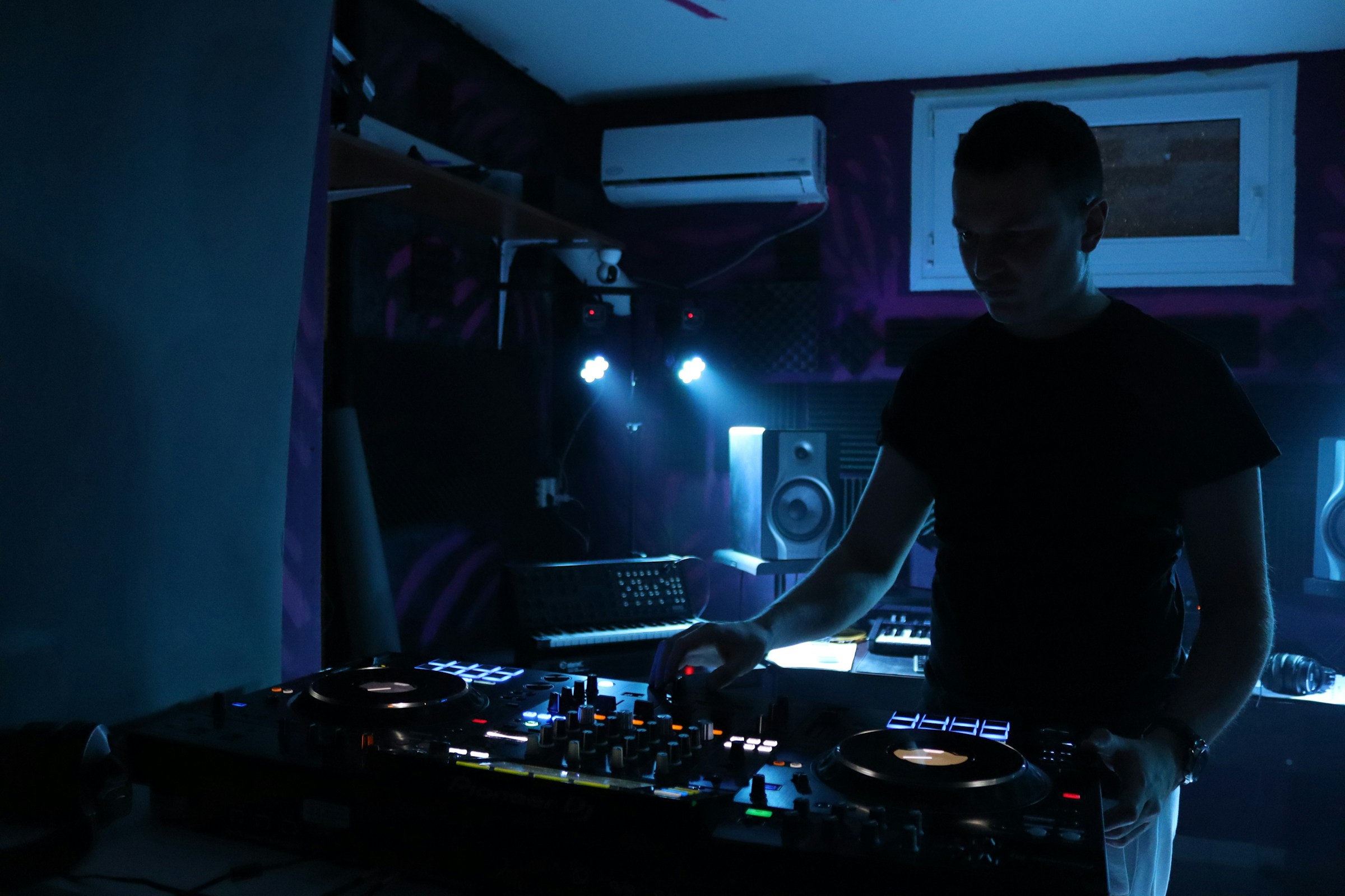 man in his studio - How to Start Mixing Music DJ