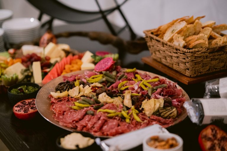 Grazing Platter station at a wedding