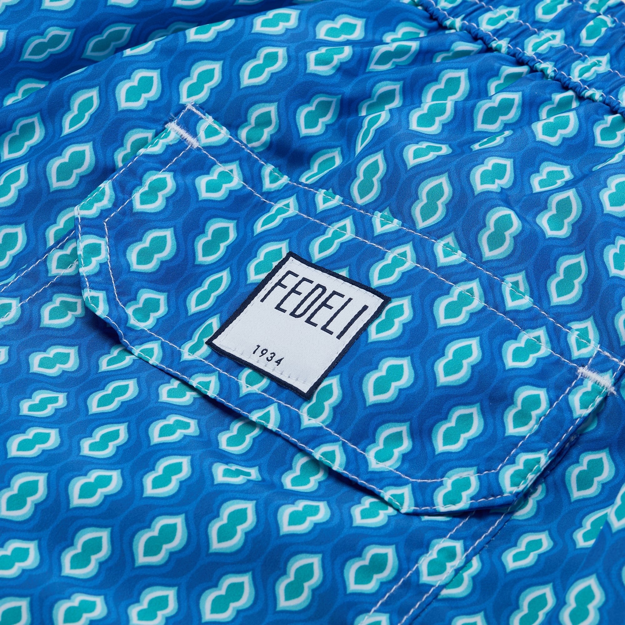 Positano Airstop Stampato Ogee Flower - Mandelli UK