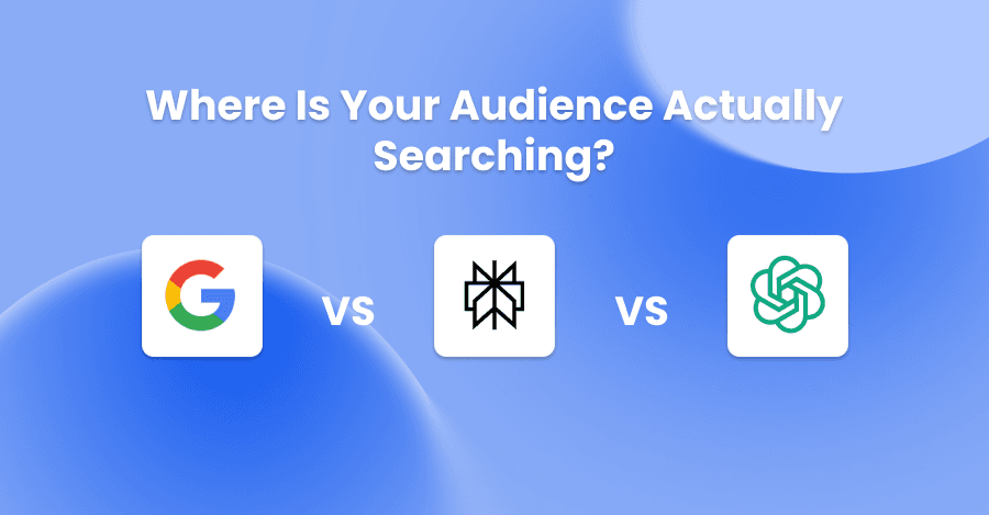 Google vs Perplexity vs ChatGPT: Where Is Your Audience Actually Searching? | Aetrix