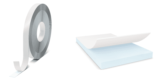 Ein Mann steht nachdenklich in einem stilvollen Industriegebäude, um ihn herum Textfelder, die verschiedene Themen behandeln.