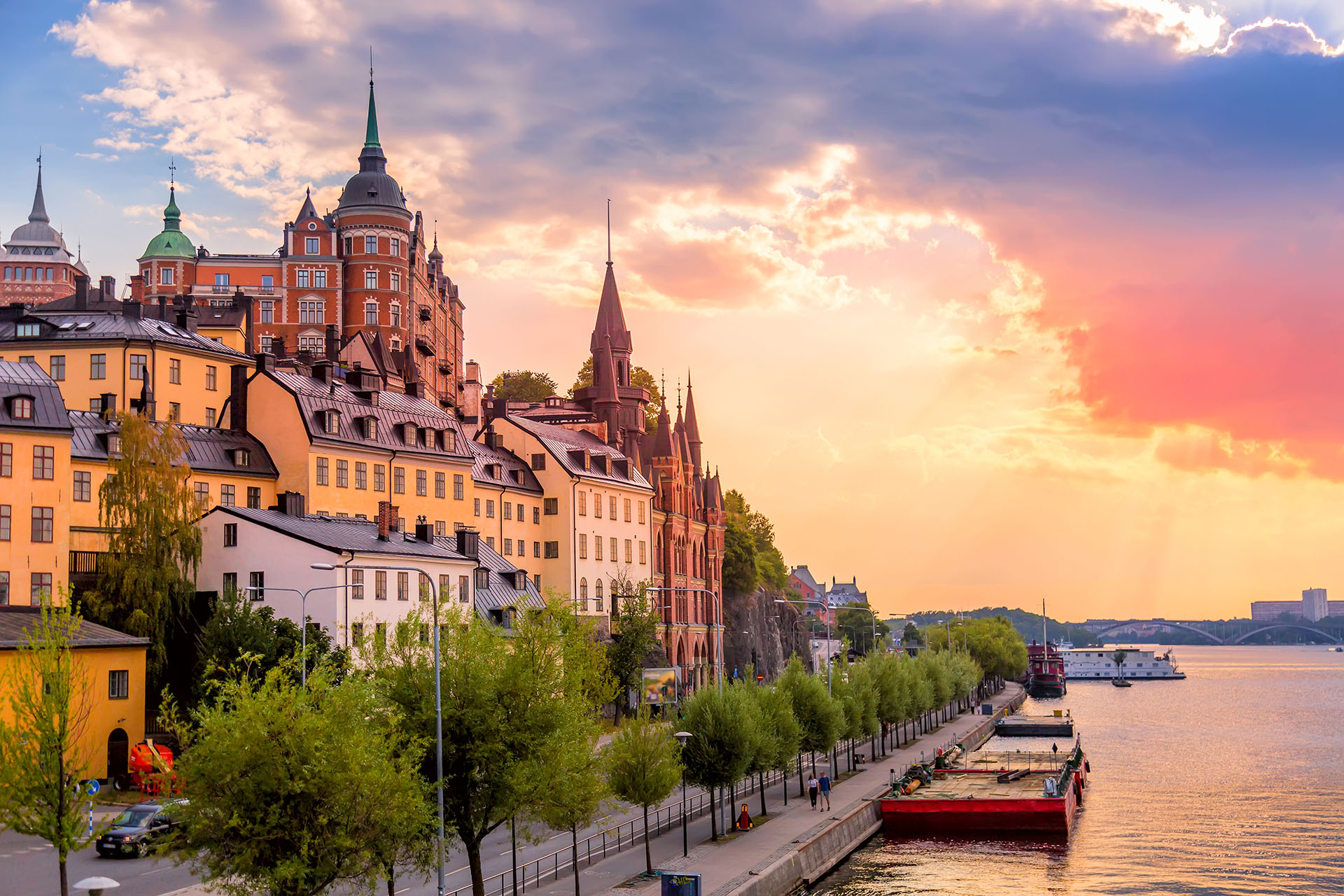 Cityscape of Stockholm
