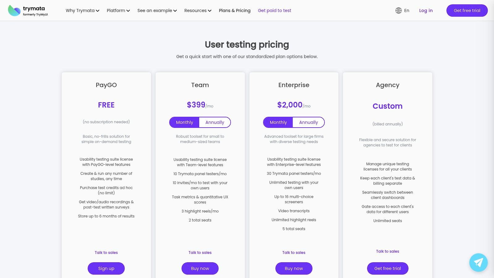 Trymata (formerly TryMyUI)