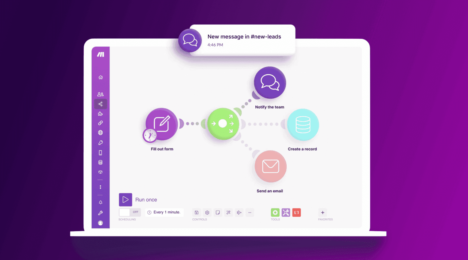 Make as workflow automation software