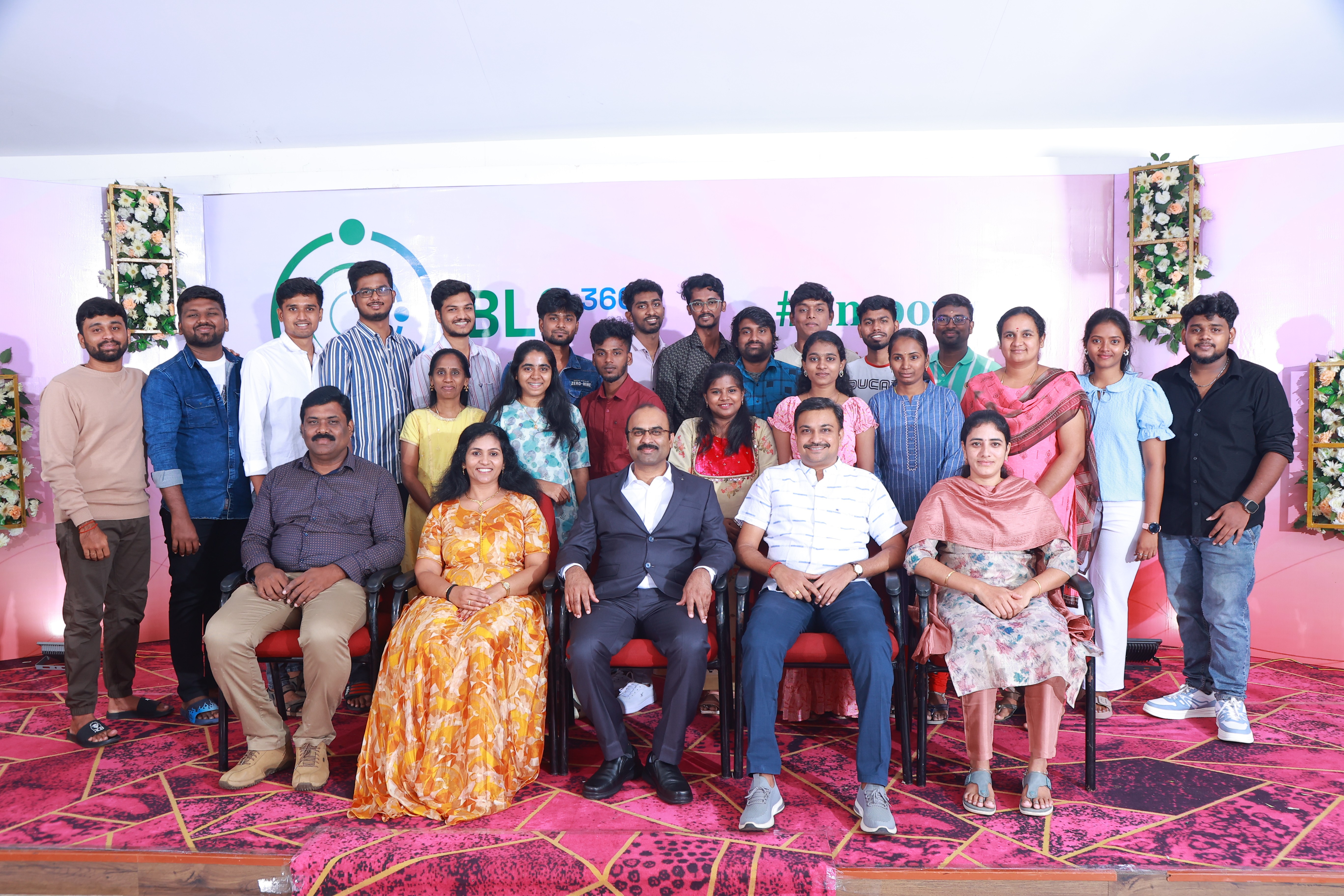 BLS360 team group photo from the company get-together 2024