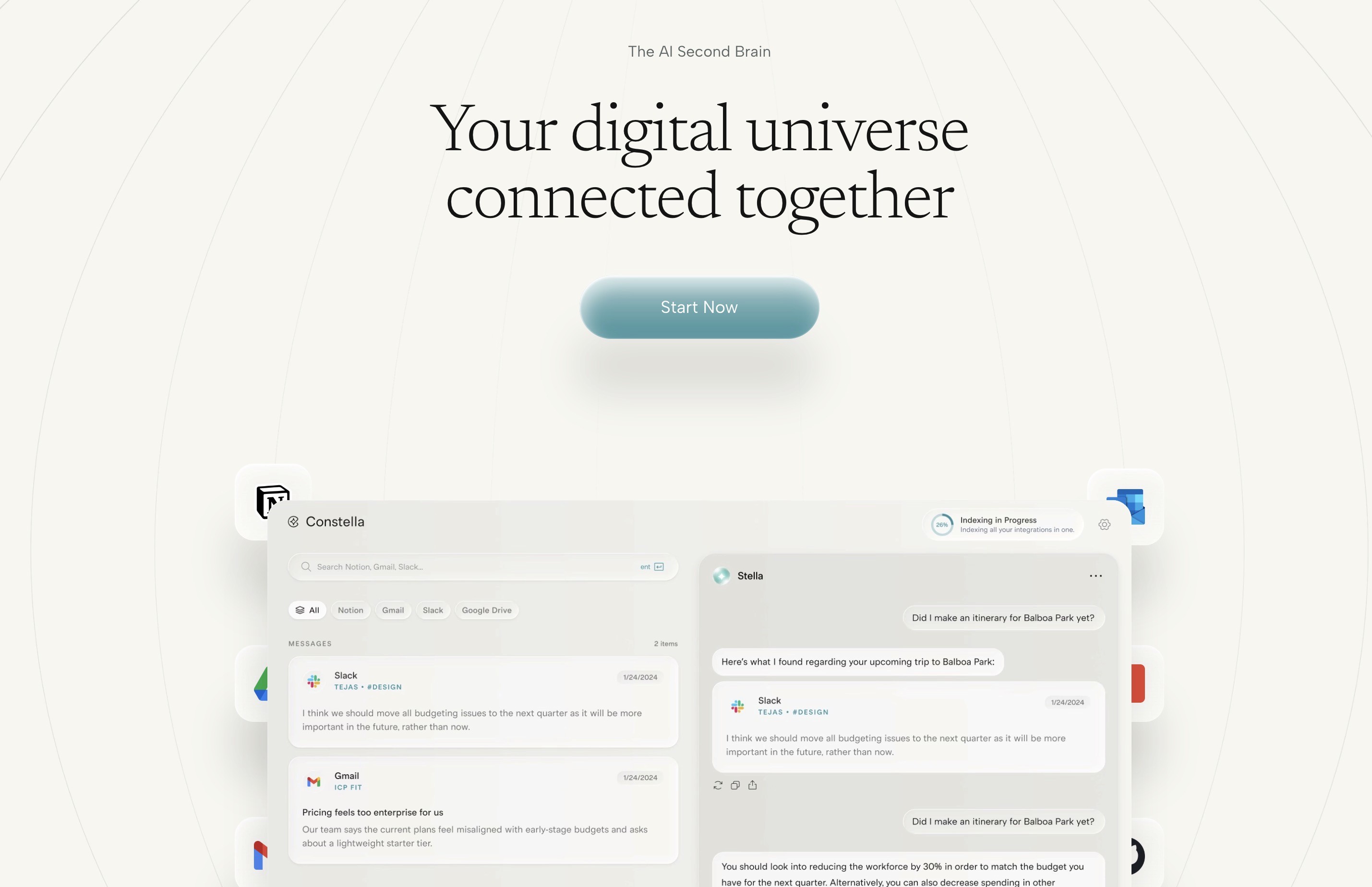 Constella The Operator for Busy People logo