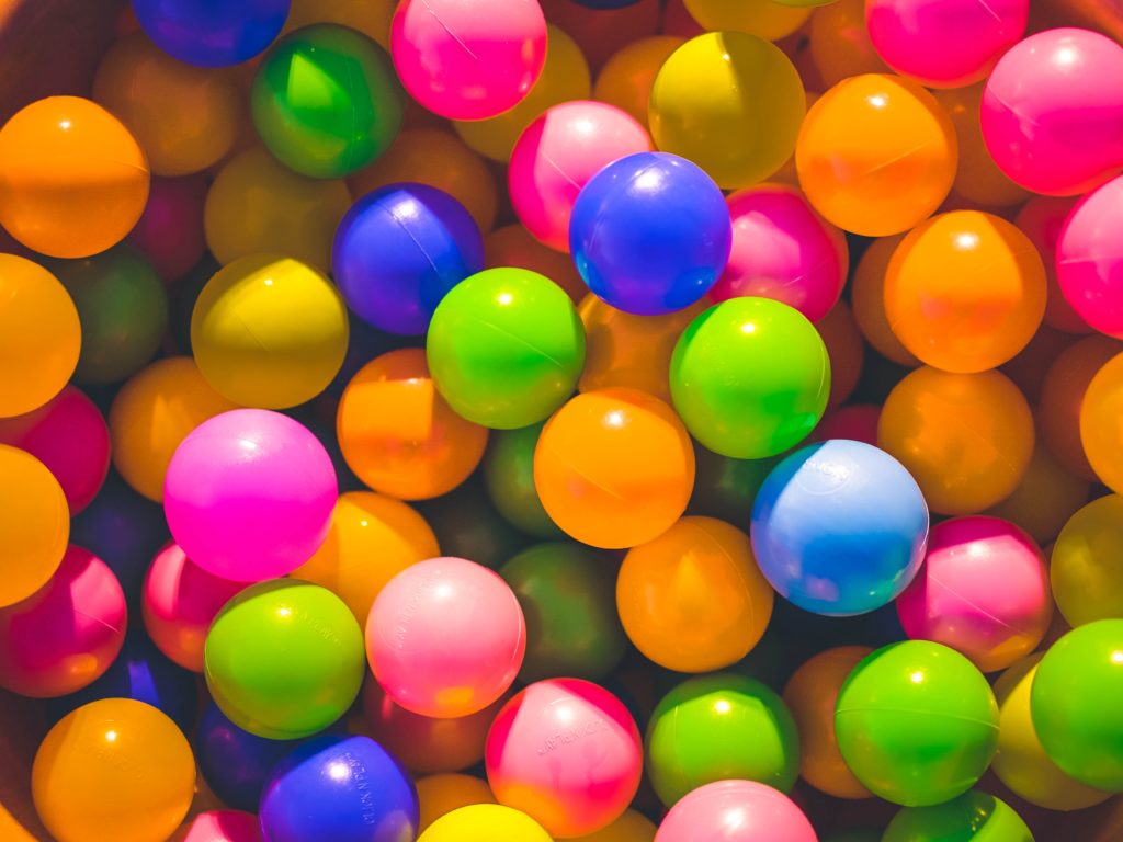 Experiment with a brand color palette