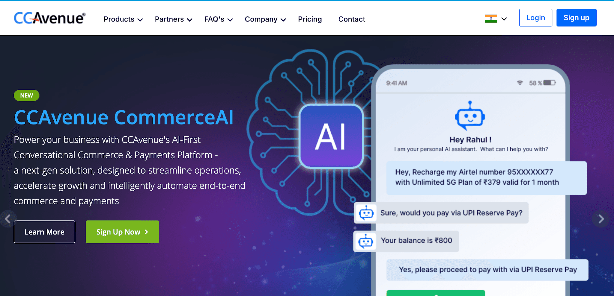 CCAvenue - Razorpay Alternative