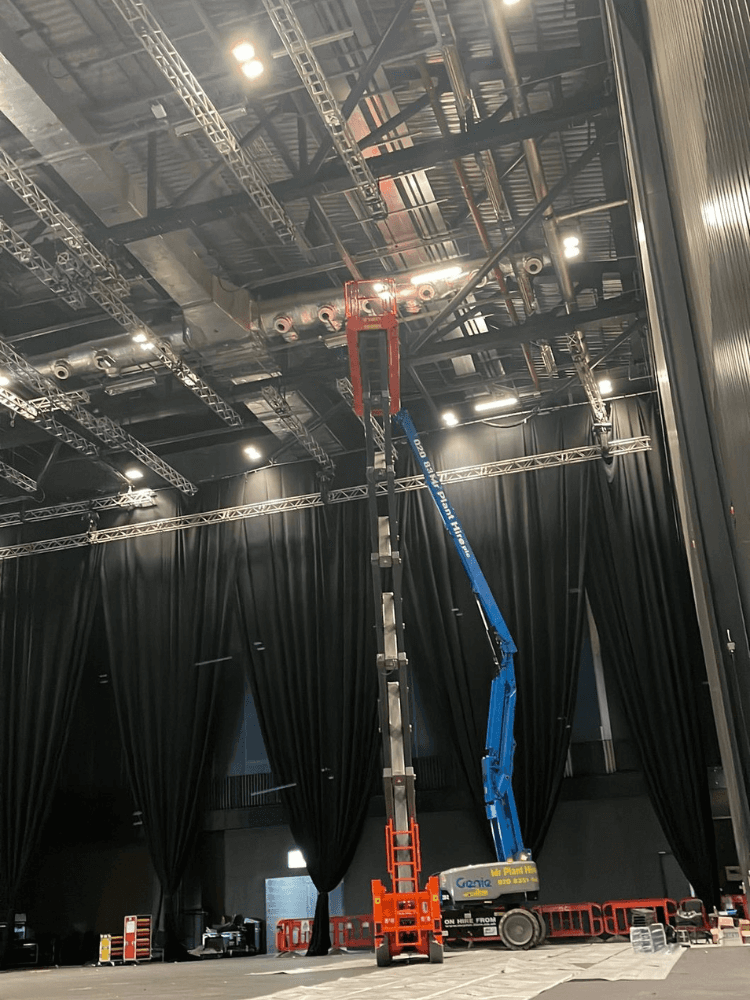 A commercial electrical installation completed by DPH