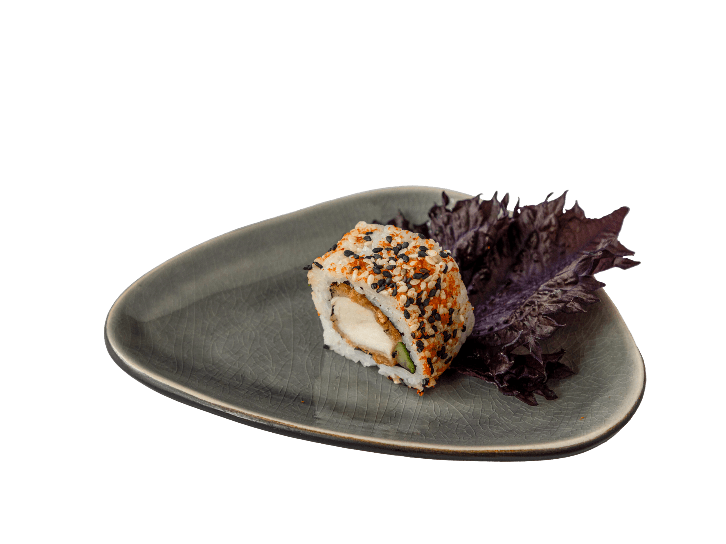 Spicy chicken roll – pittige kip sushi Deventer, Sushi Owashi