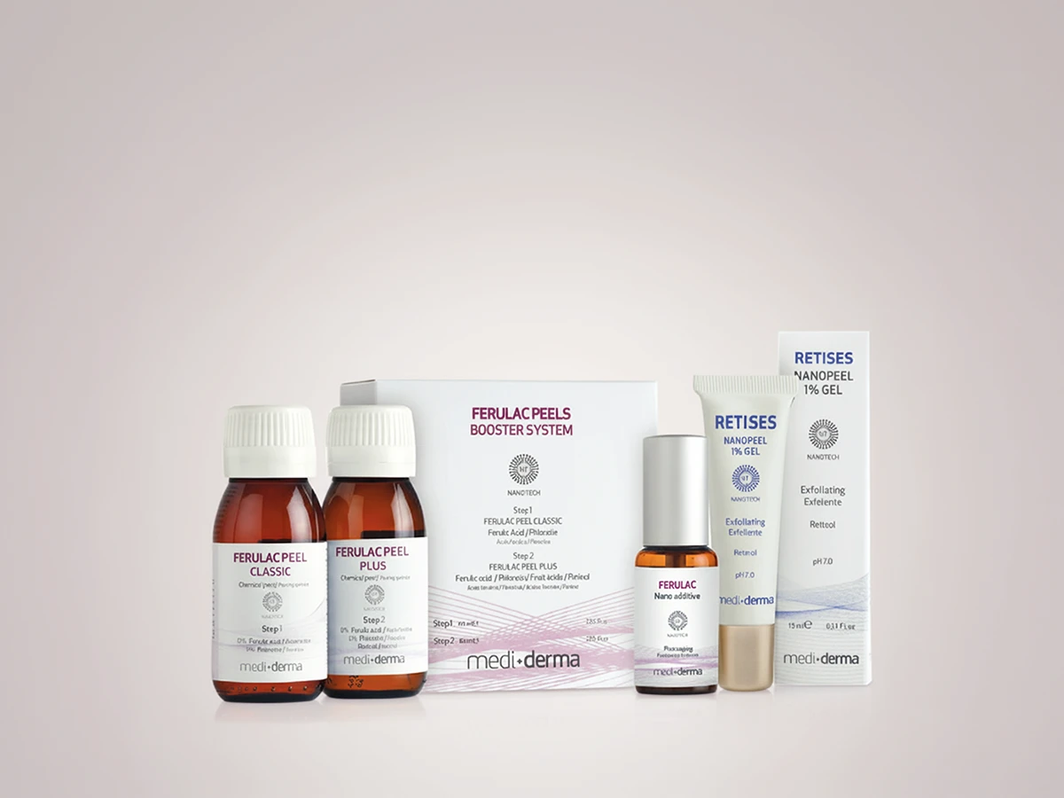 Ferulīnskābes pīlinga procedūra