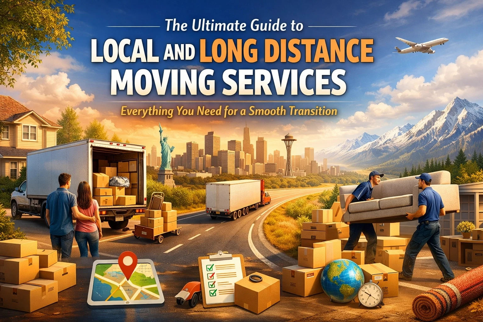 The Ultimate Guide to Local and Long Distance Moving Services