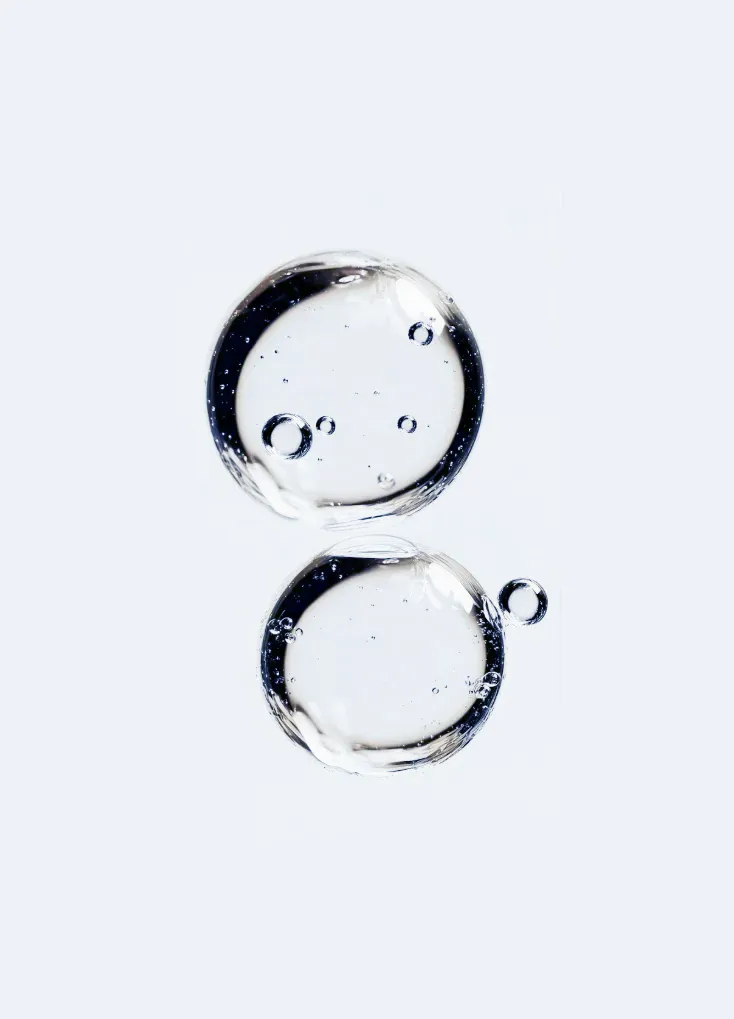 Two Reflective Water Droplet