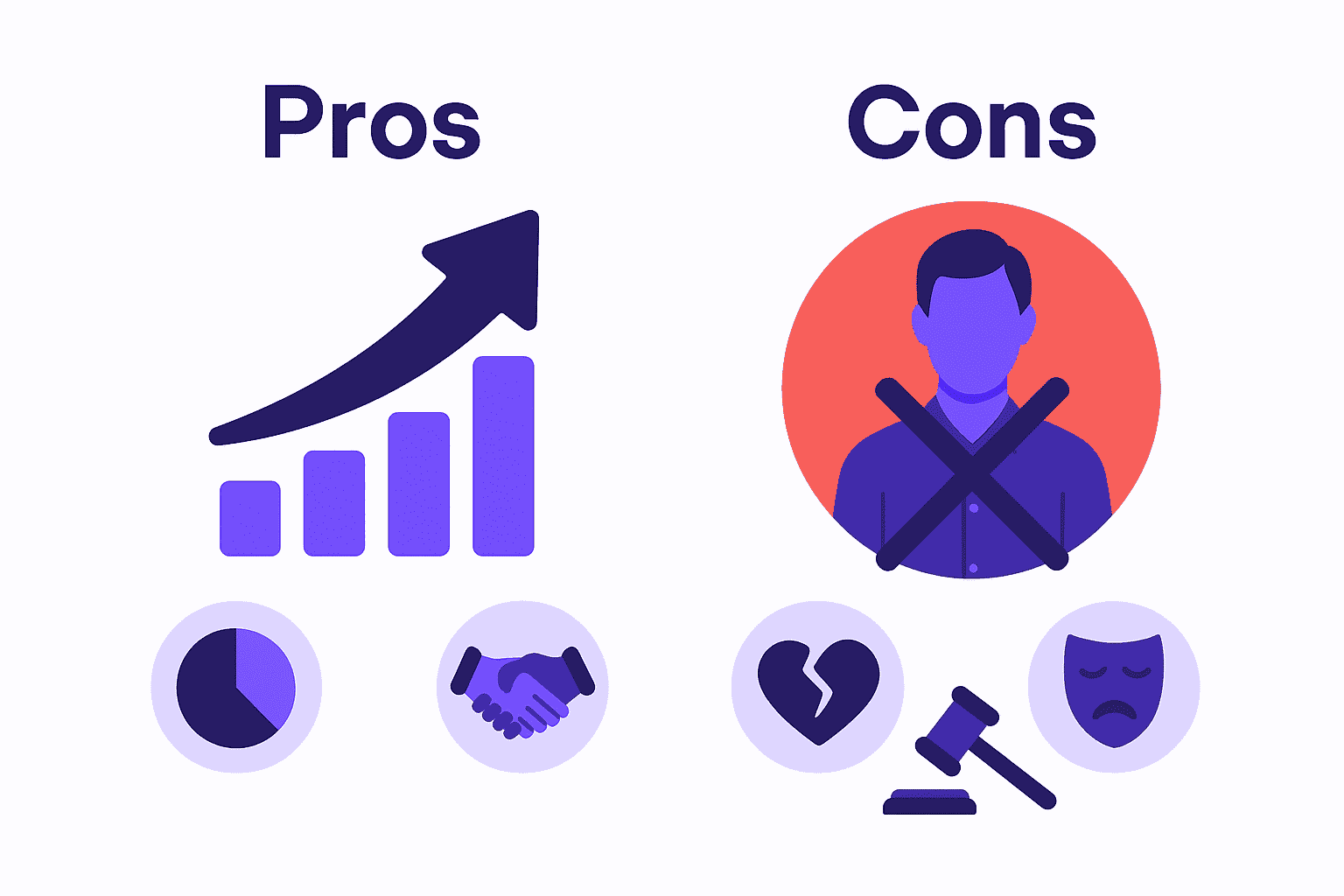Abstract geometric illustration symbolizing the tension between workplace surveillance and employee trust in productivity tracking, using soft lighting and blue-violet gradients for contrast.