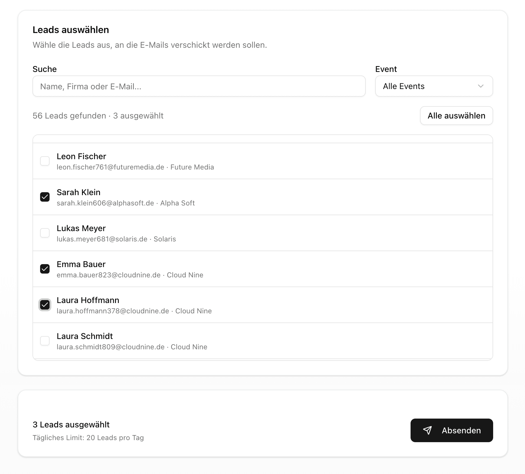 An image of Freelio's project ui