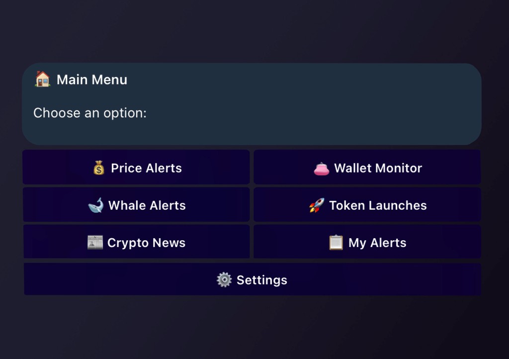 CryptRadar Easy Setup