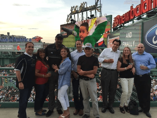Woman talking to a Man using Mic