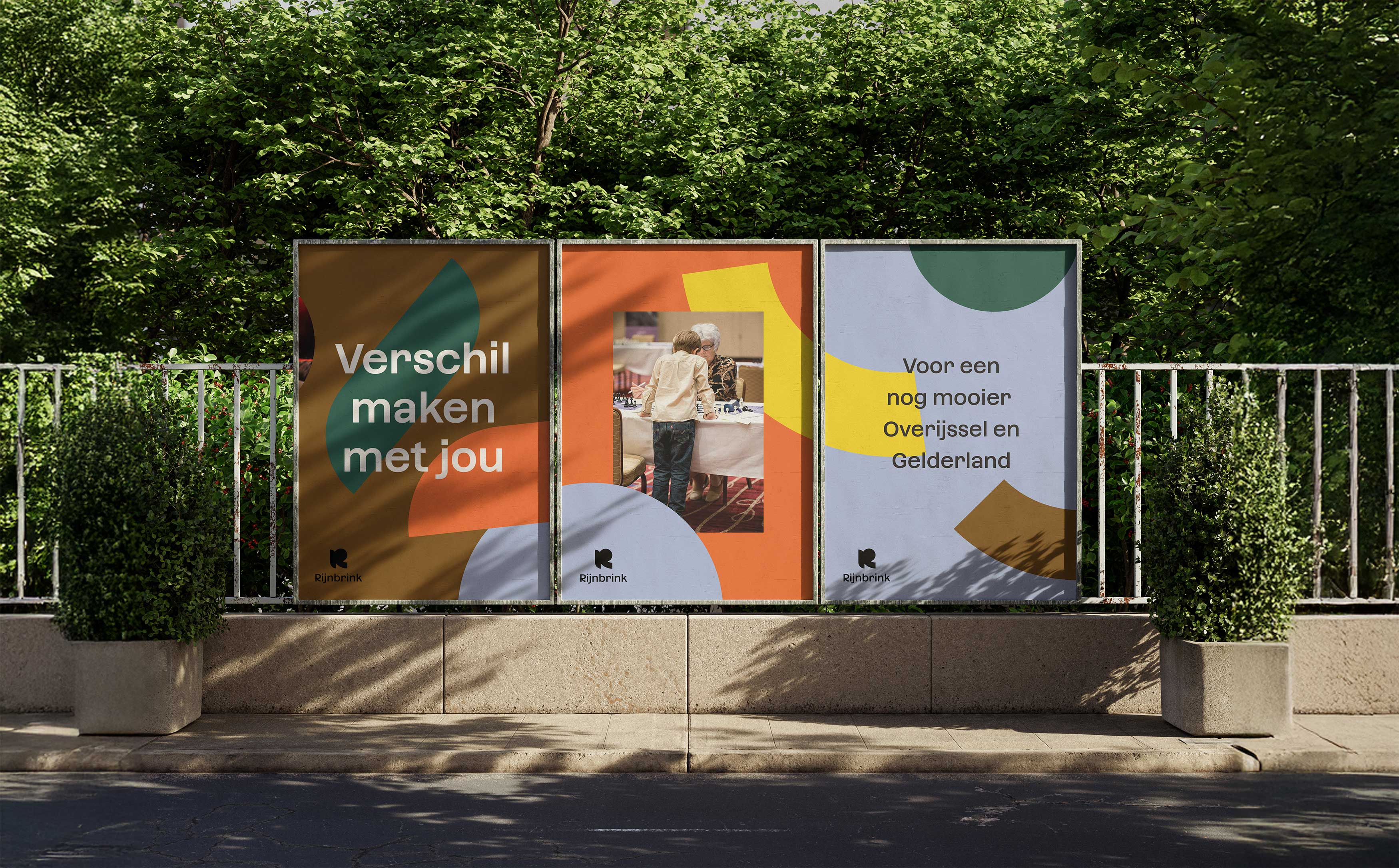 Grafisch ontwerp Rijnbrink posters