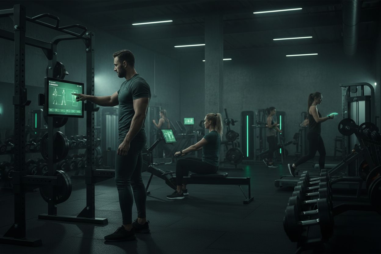 Choosing exercises in a gym