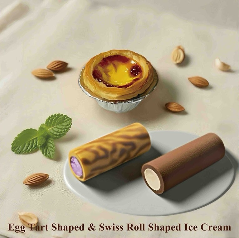 Image of a food-shaped ice cream