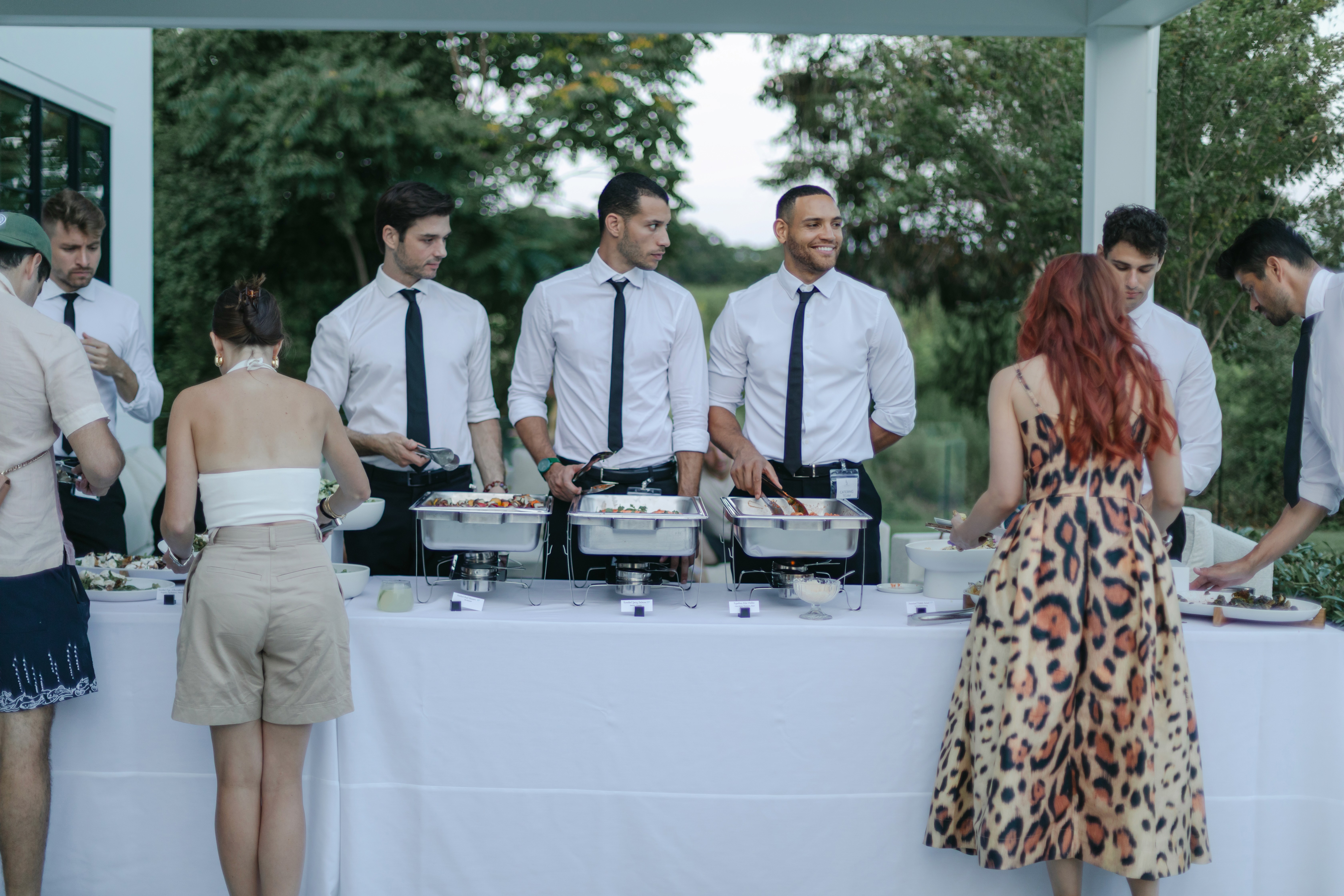 Hamptons Pool Party Luxury Buffet