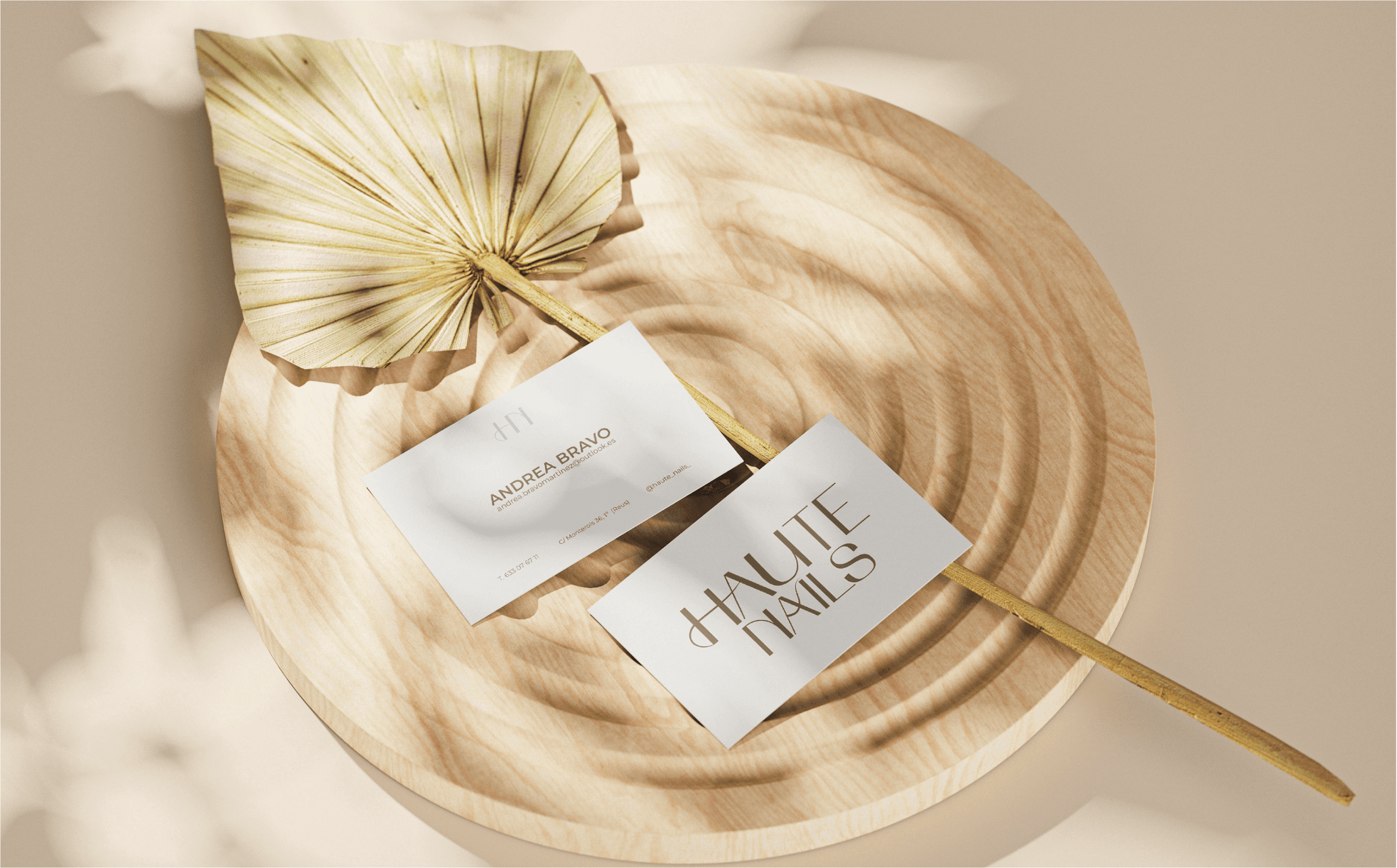 Project Haute Nails. Business Card