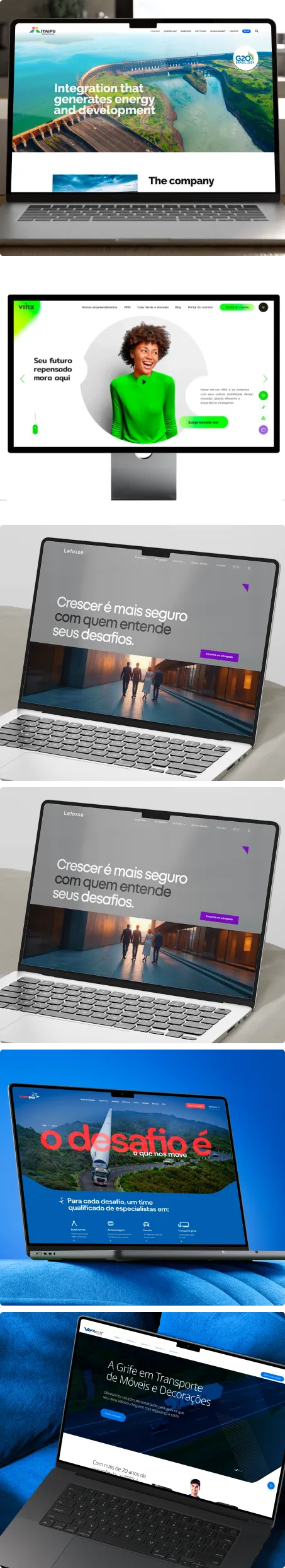 Projeto de website desenvolvido pela Via
