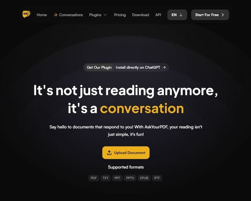 AskYourPDF Tool