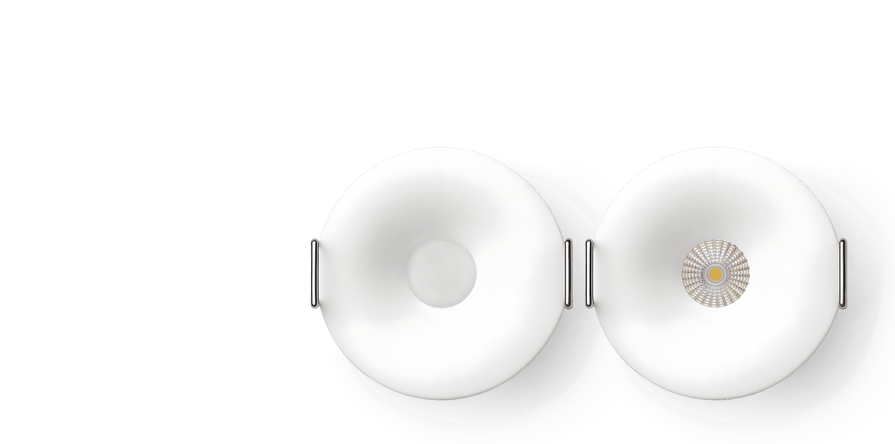 a black woman wearing the white wireless headphone