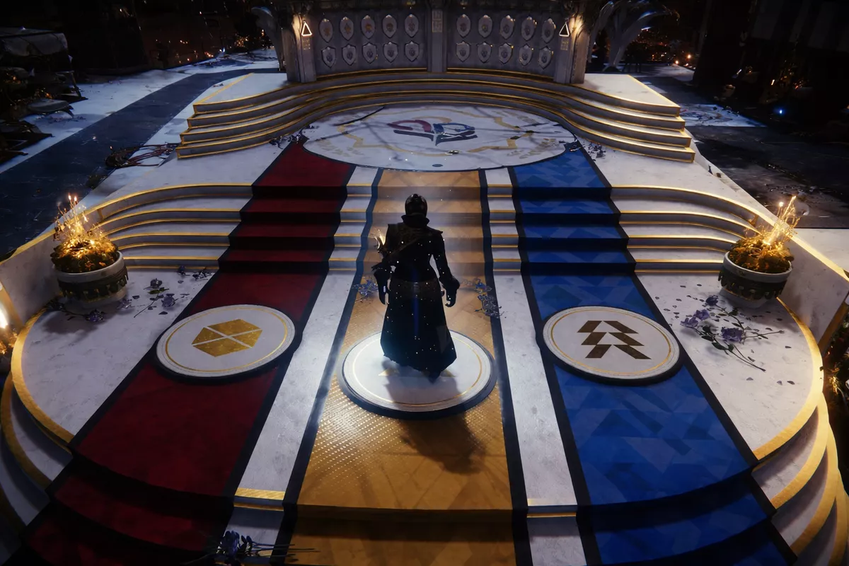 Destiny 2 Renegades Guardian facing a critical story decision