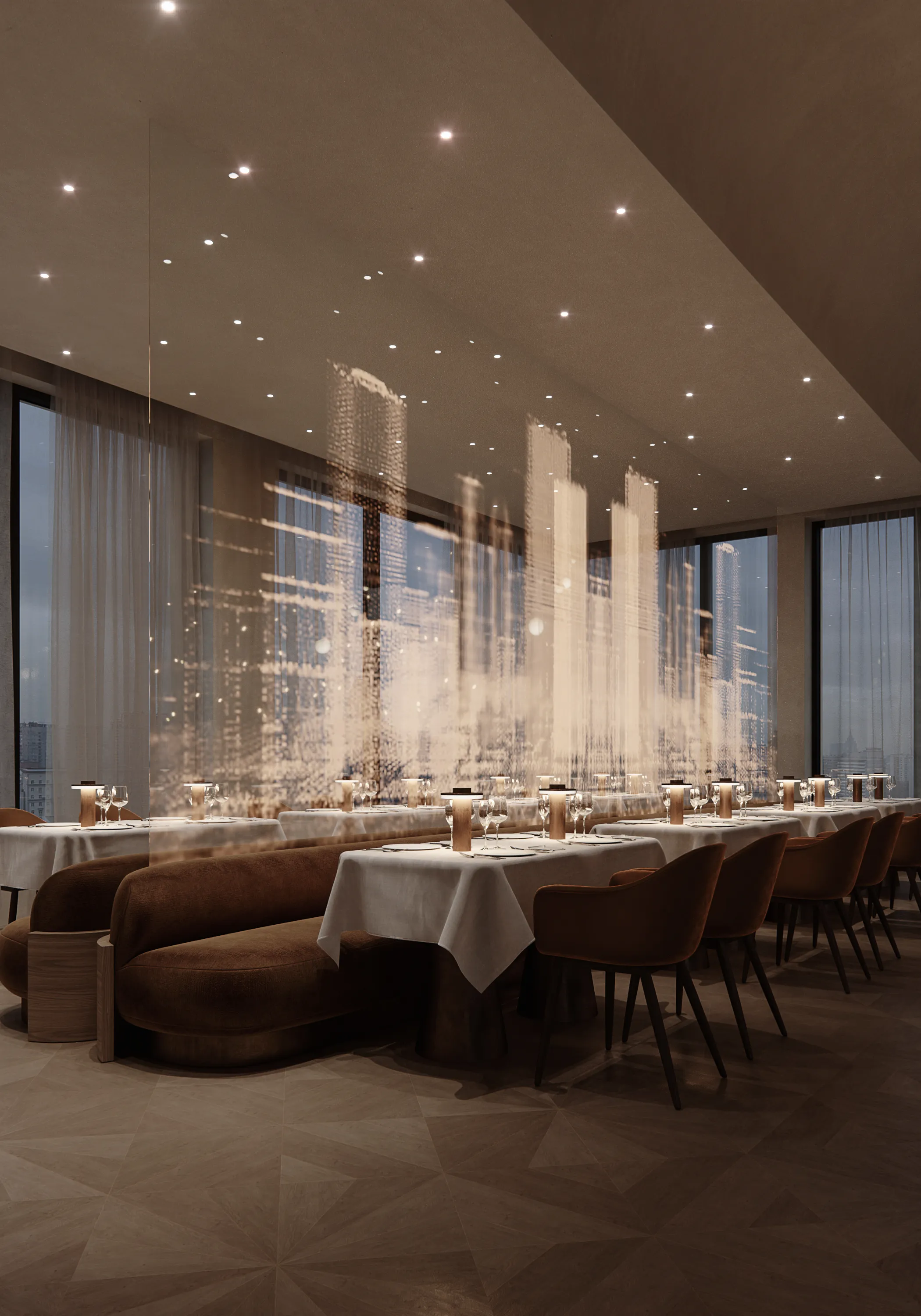 Contemporary Restaurant Marriott