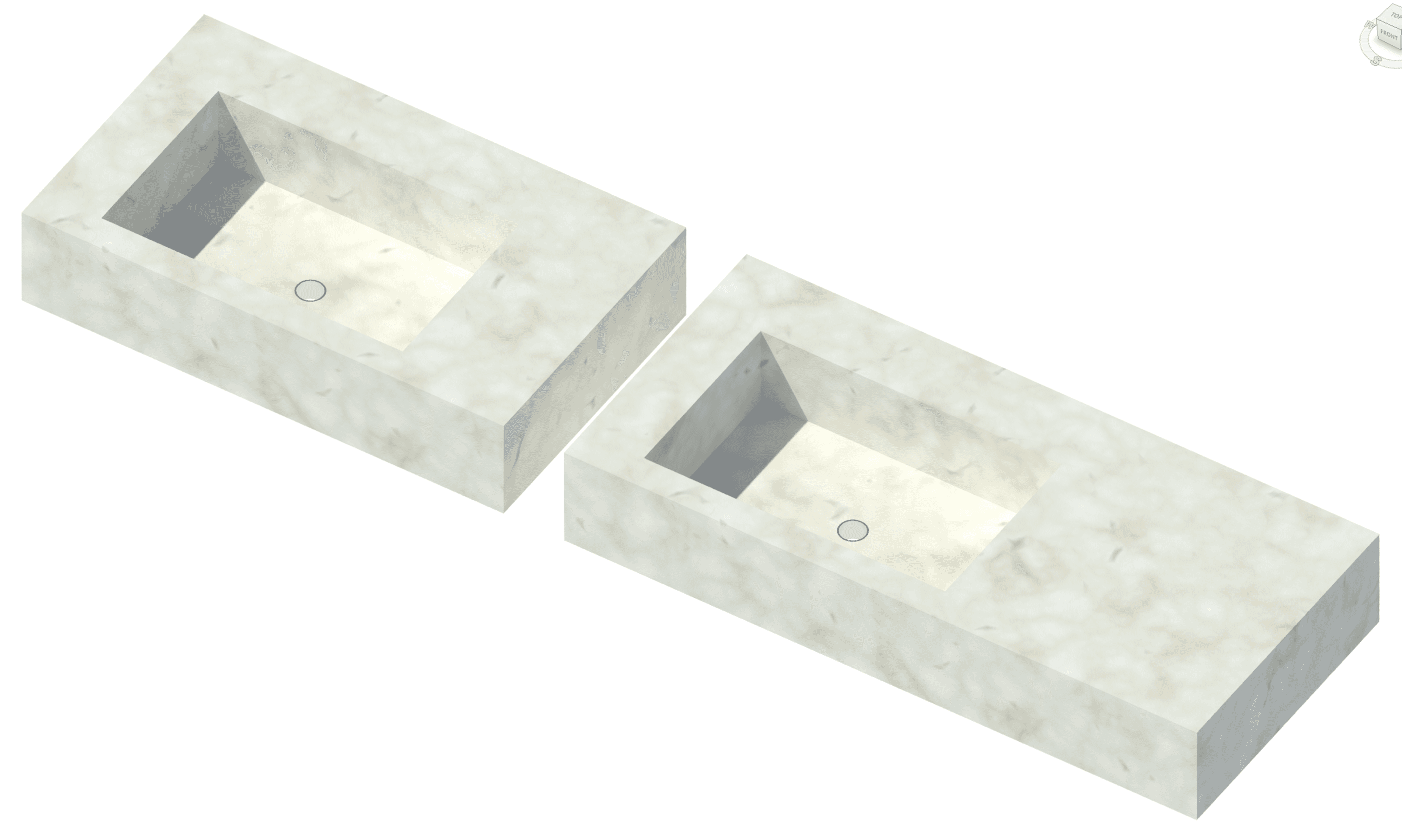 Two basin lengths.