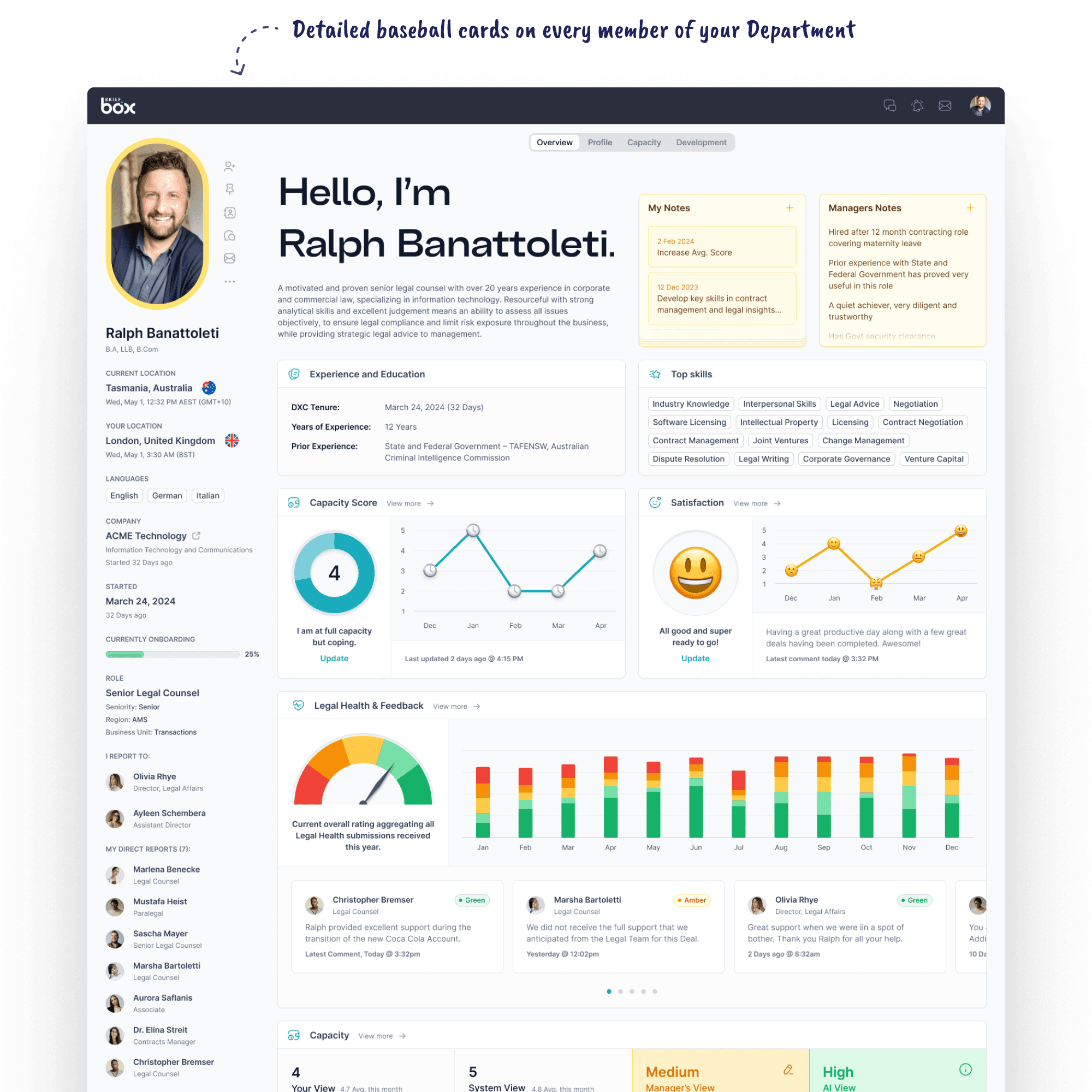 Resources Smart Profiles screen