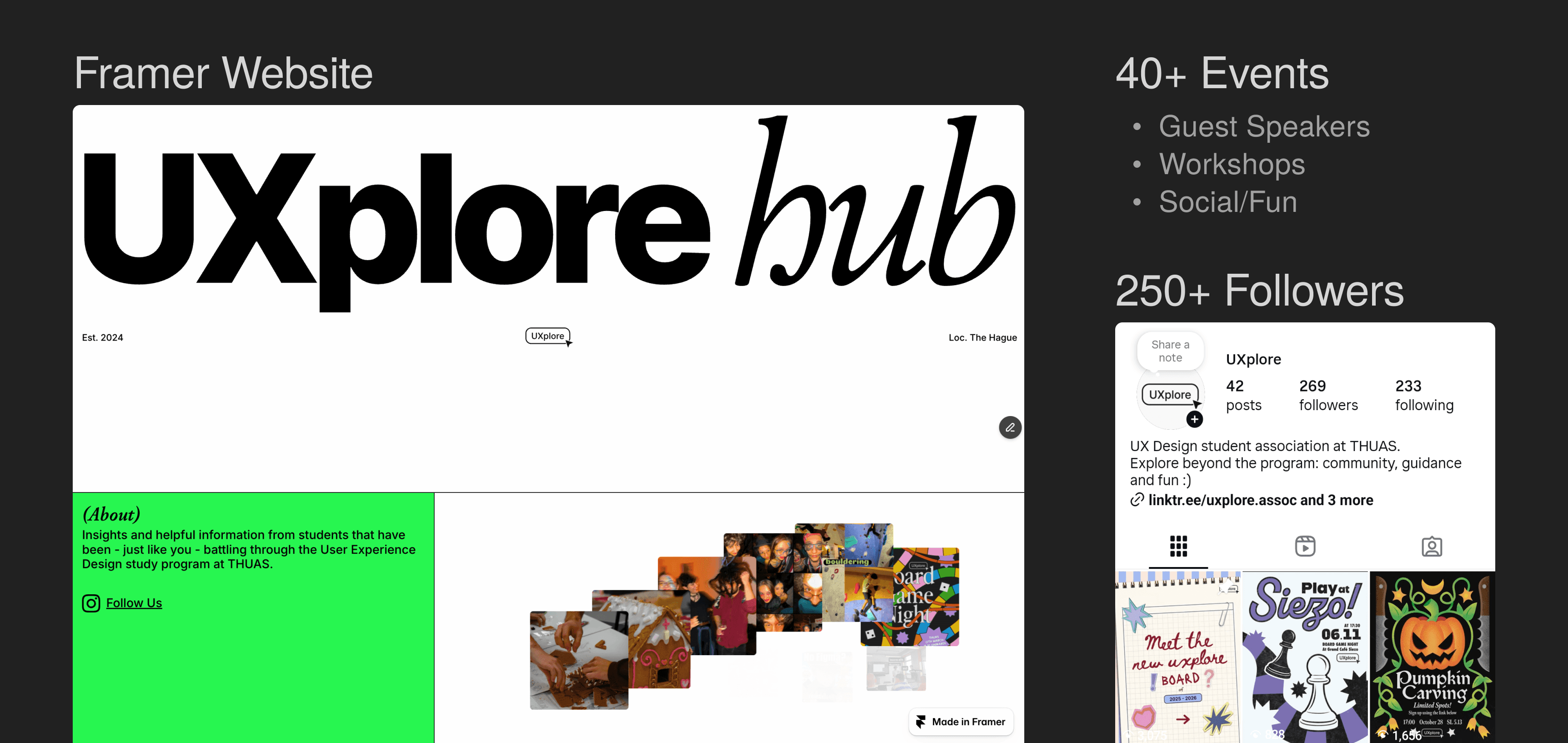 uxplore hub mockup 