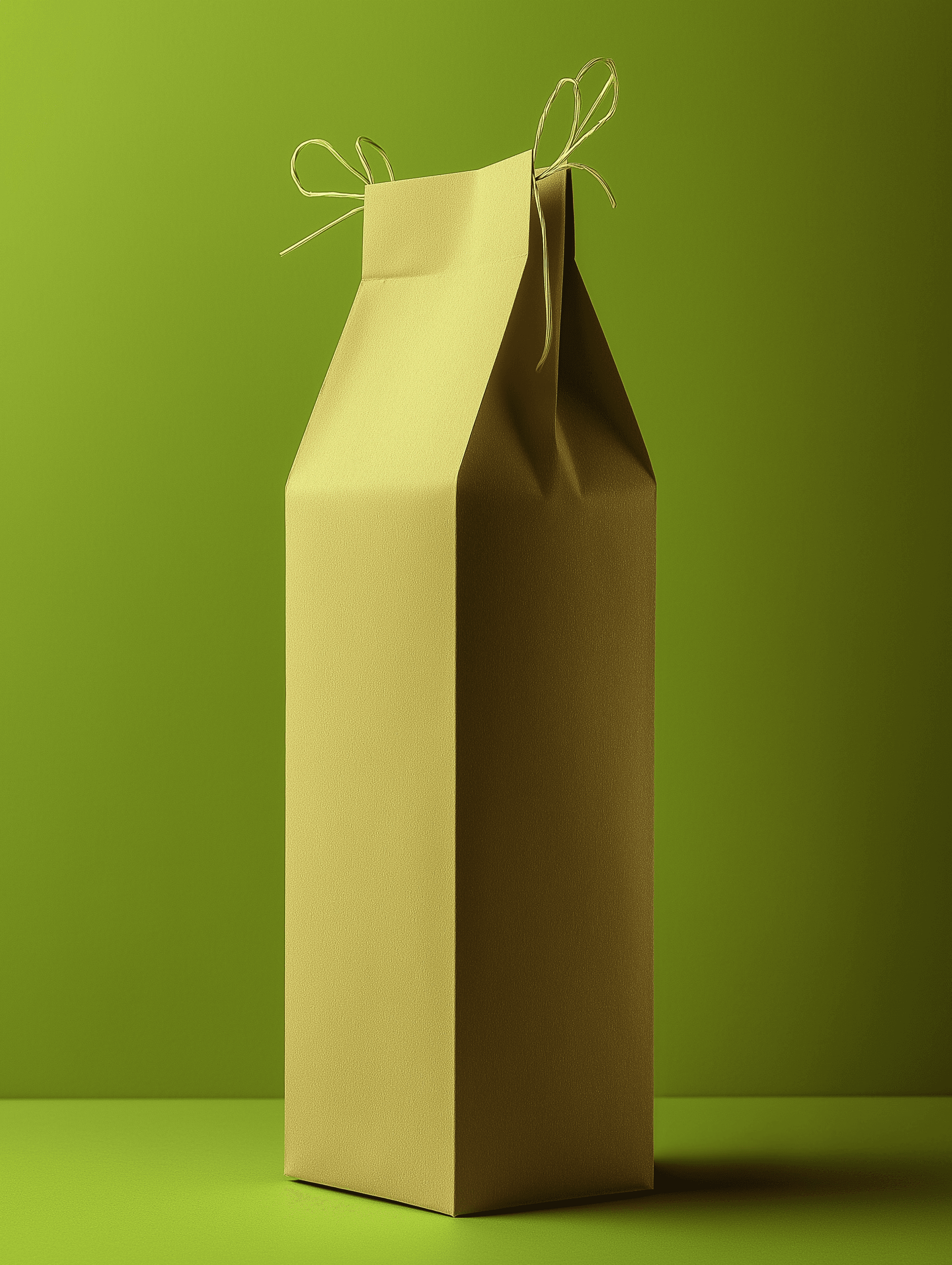 Limeprint paper bag