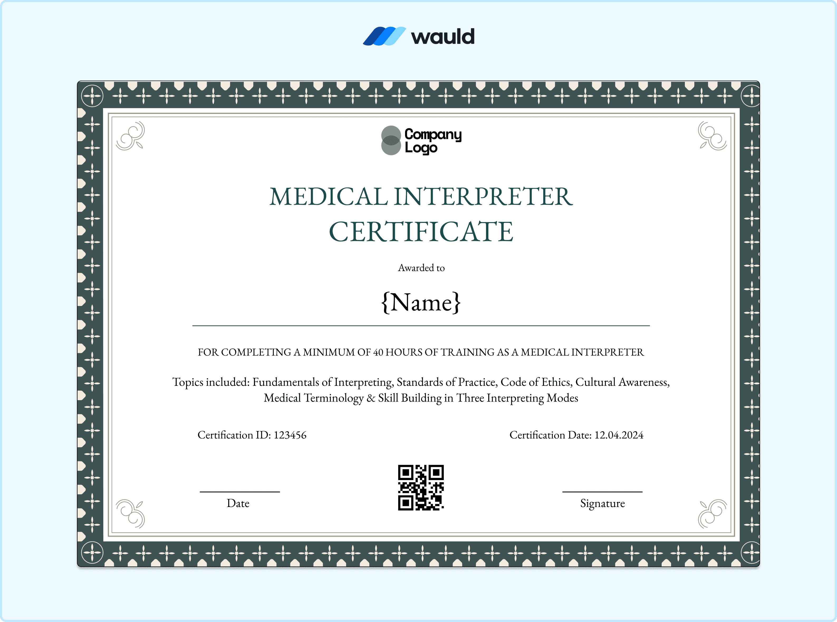 Medical Interpreter Certificate