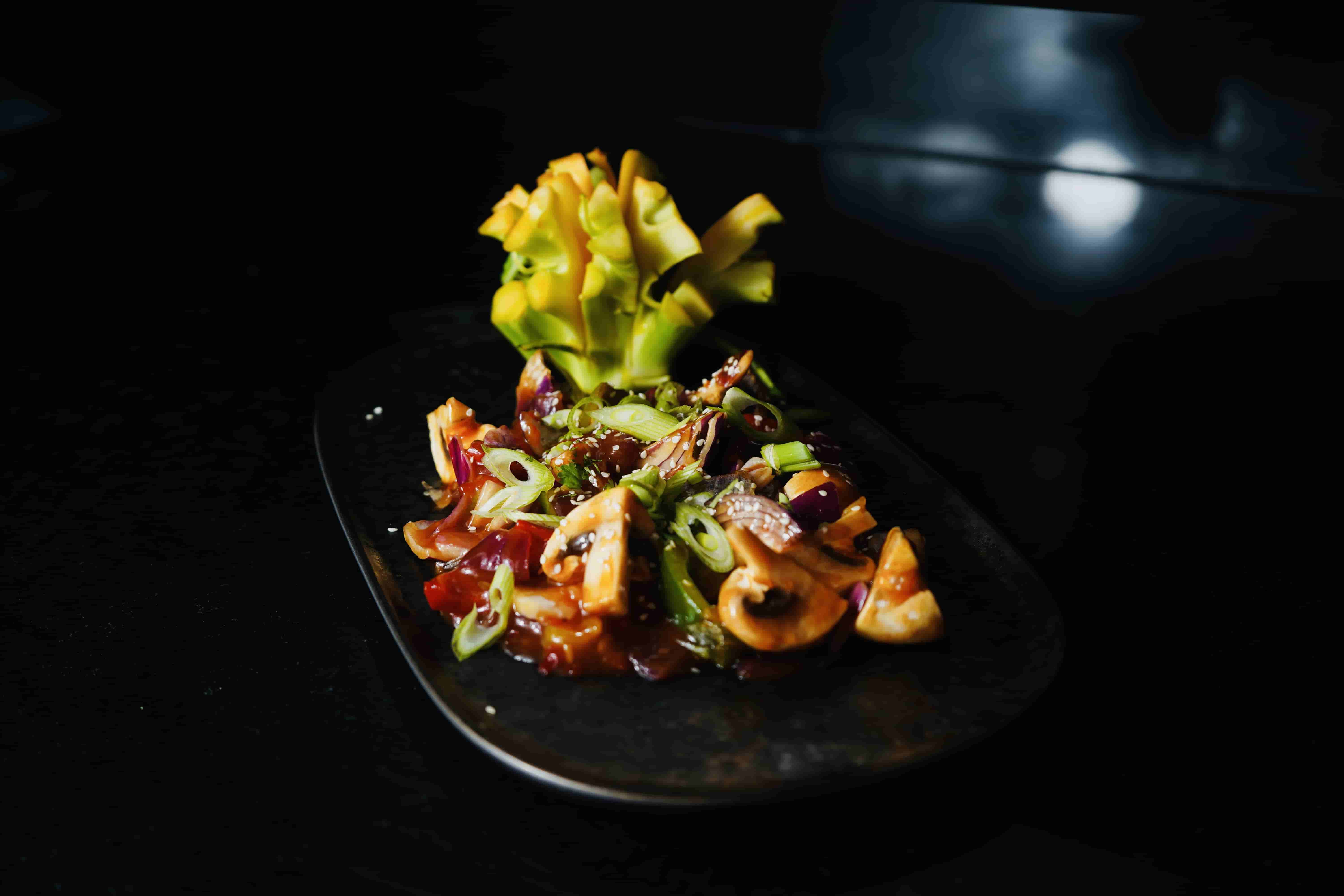 Chilli Mushroom bei Namaste Bremen